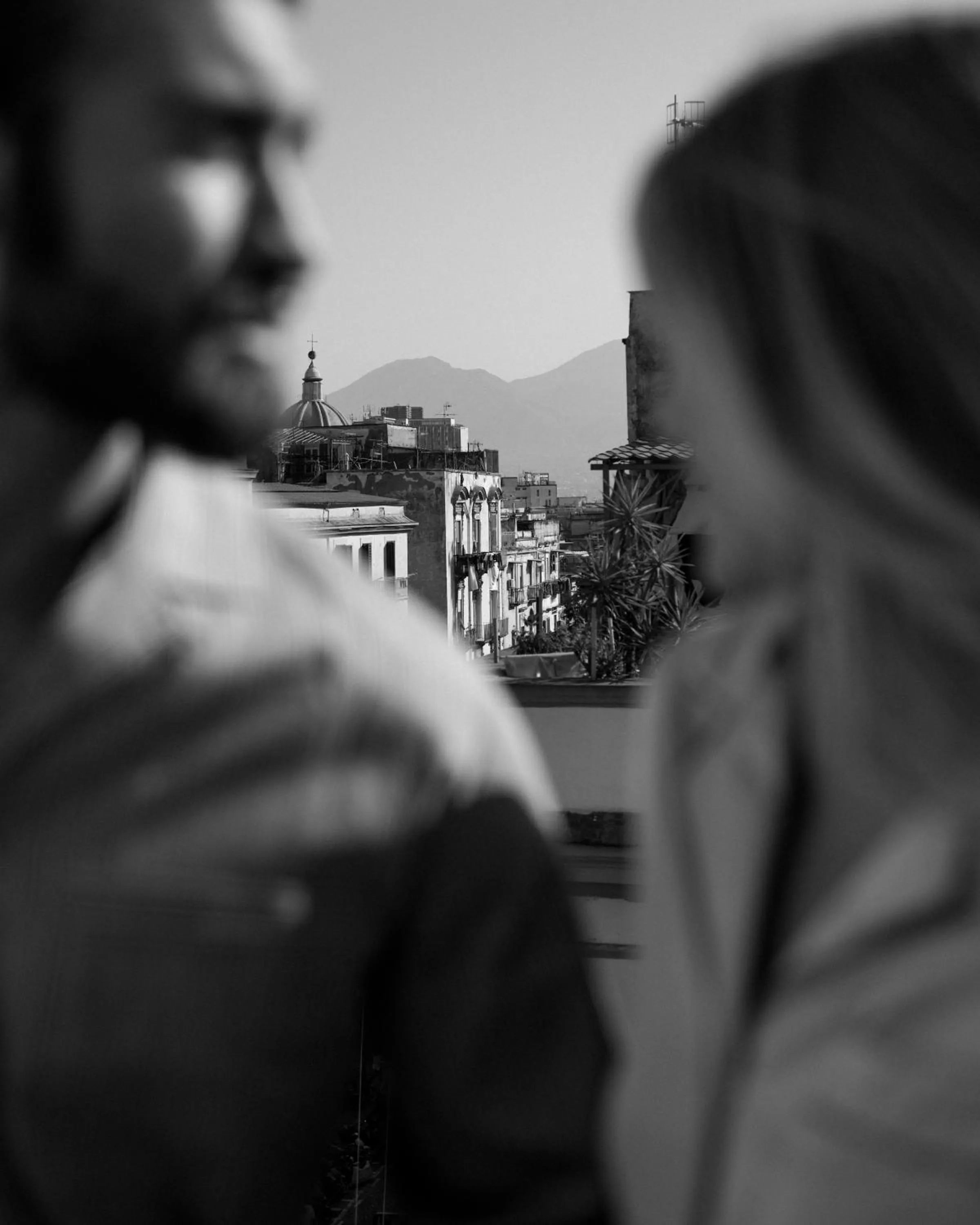 Bird's eye view in Palazzo Caracciolo Naples