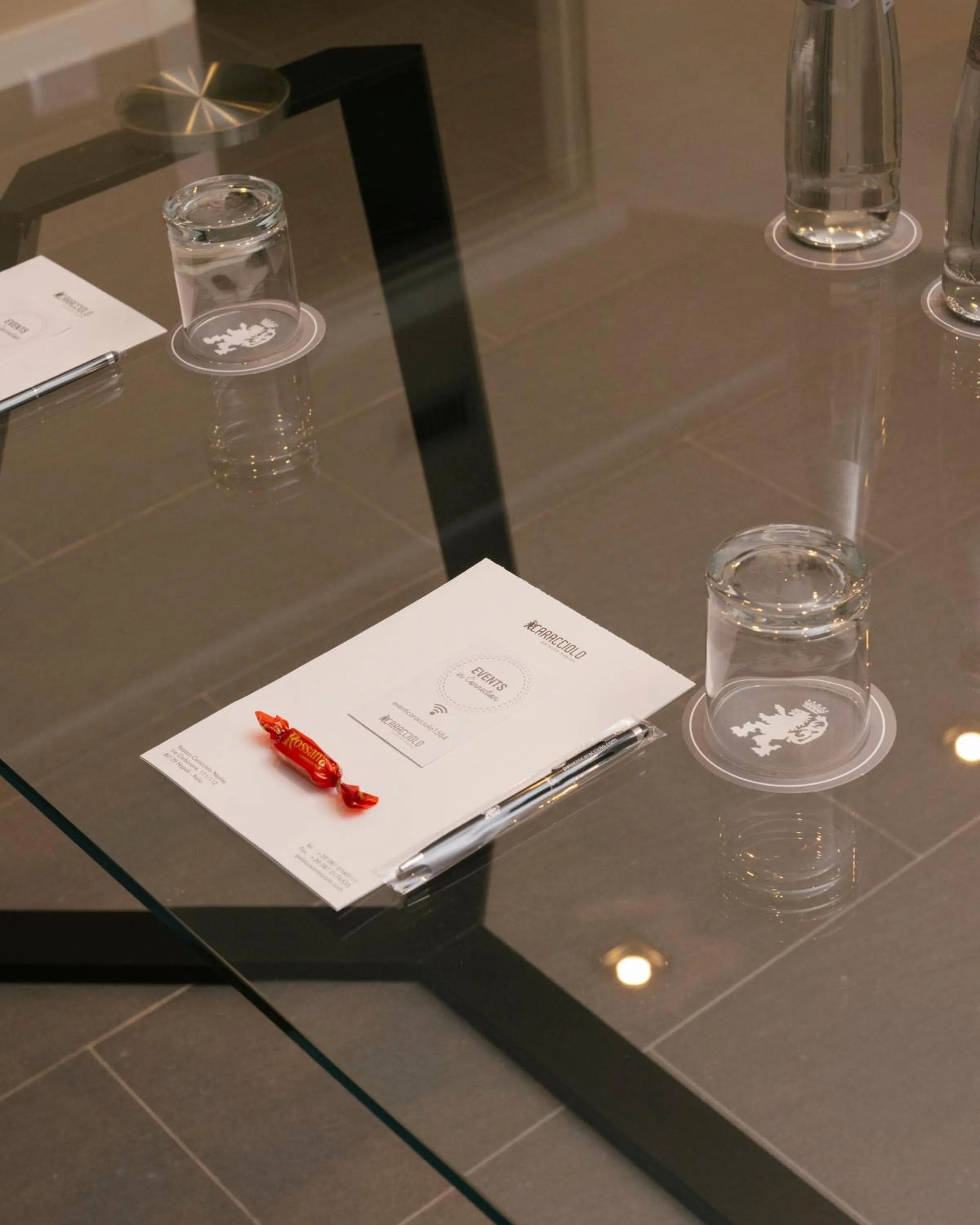 Meeting/conference room in Palazzo Caracciolo Naples