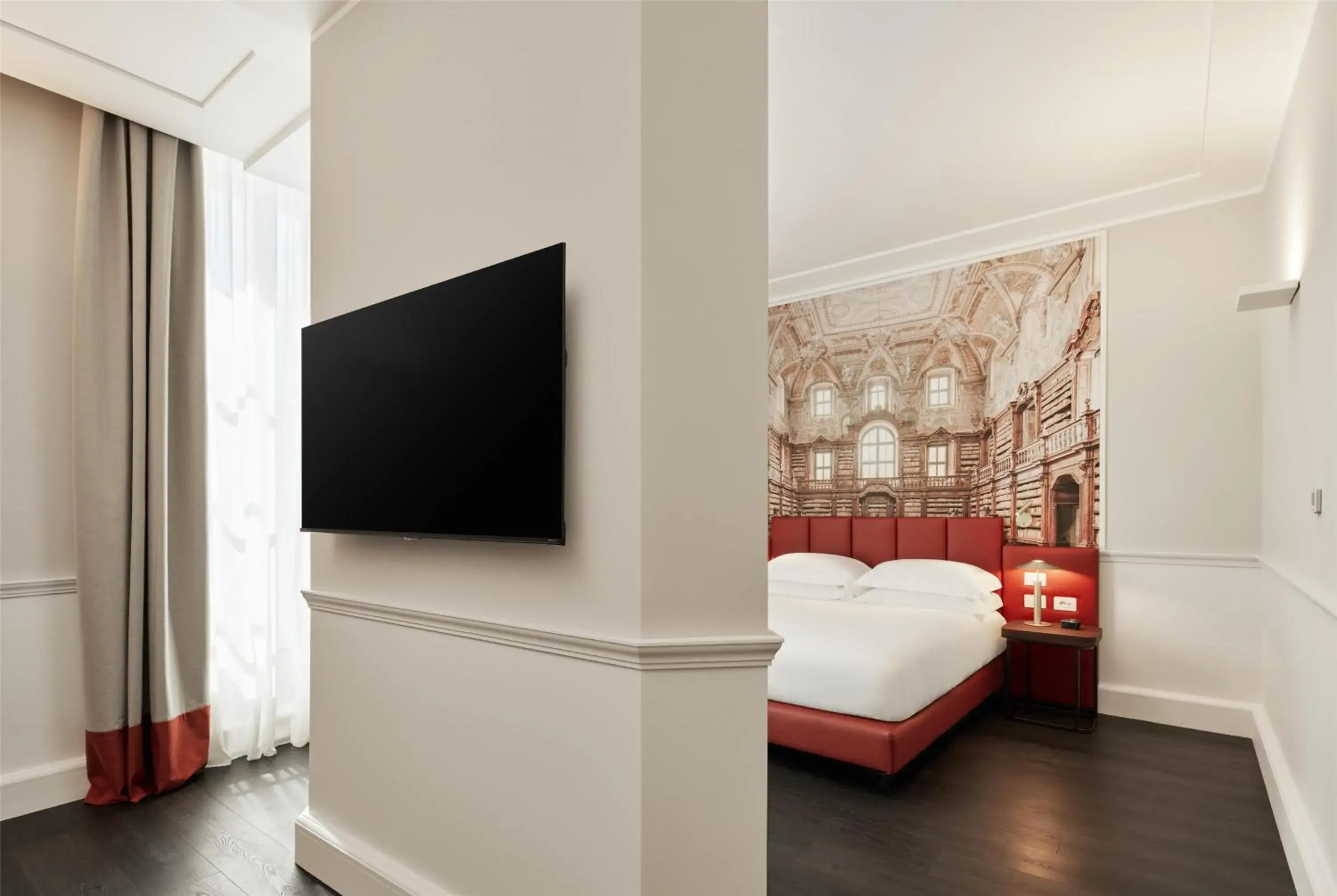 Bed in Palazzo Caracciolo Naples Bed in Palazzo Caracciolo Naples