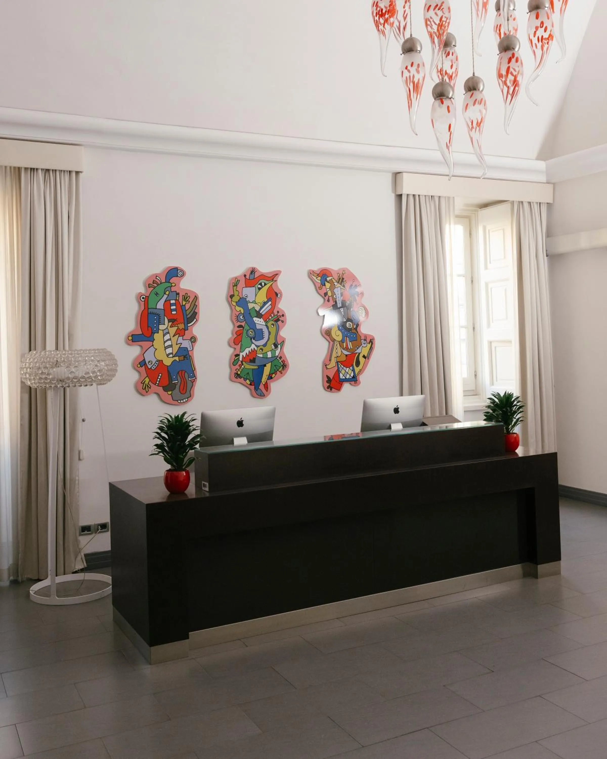 Lobby or reception in Palazzo Caracciolo Naples