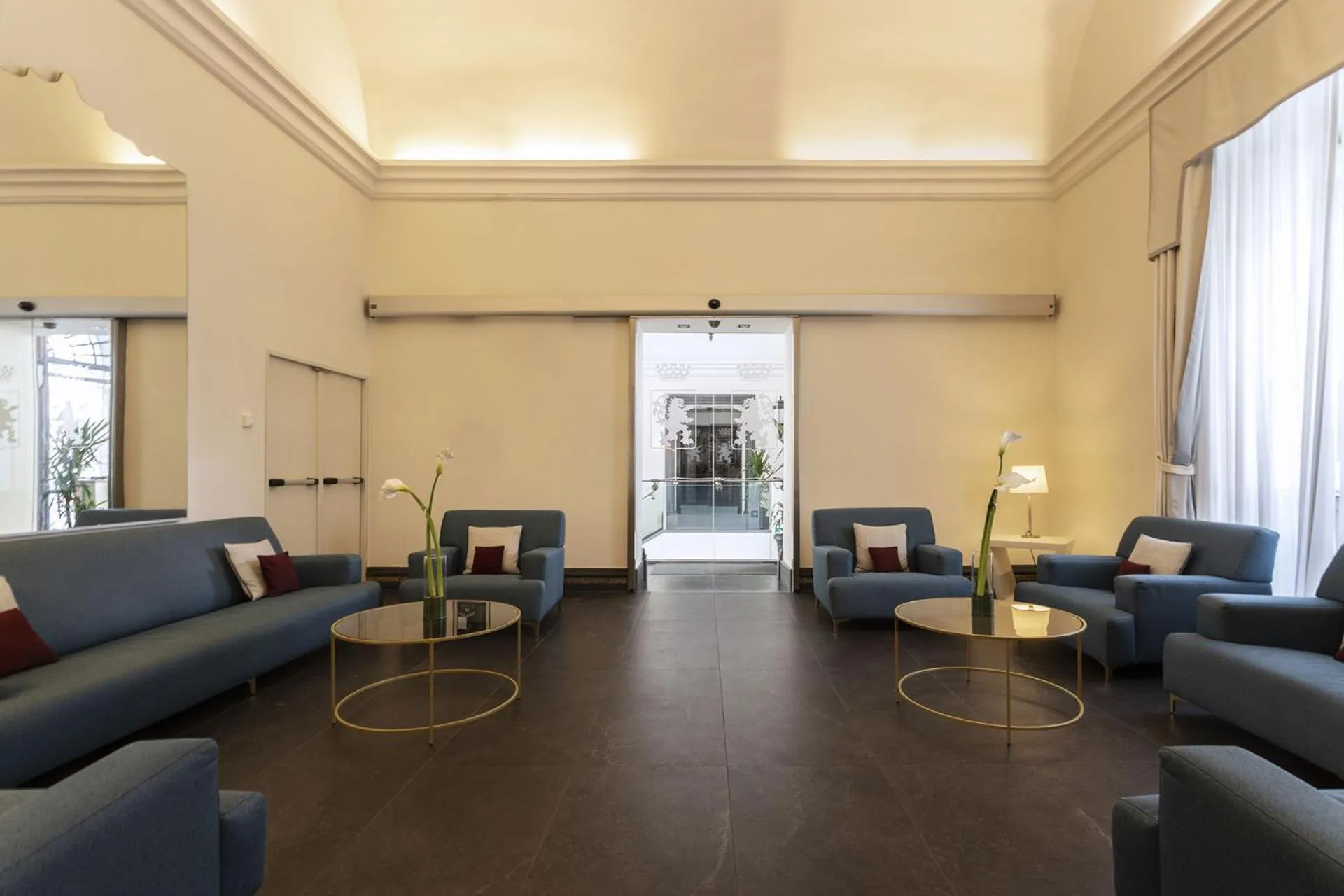 Lobby or reception in Palazzo Caracciolo Naples