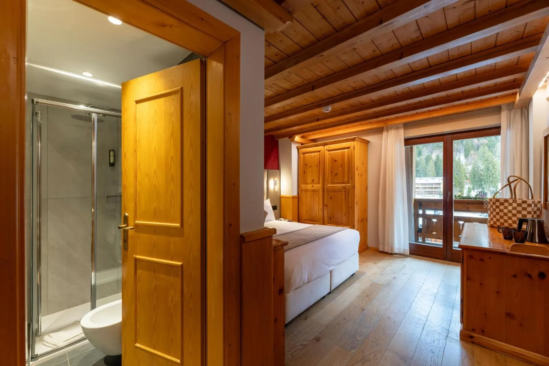 Bed in Hotel Splendid