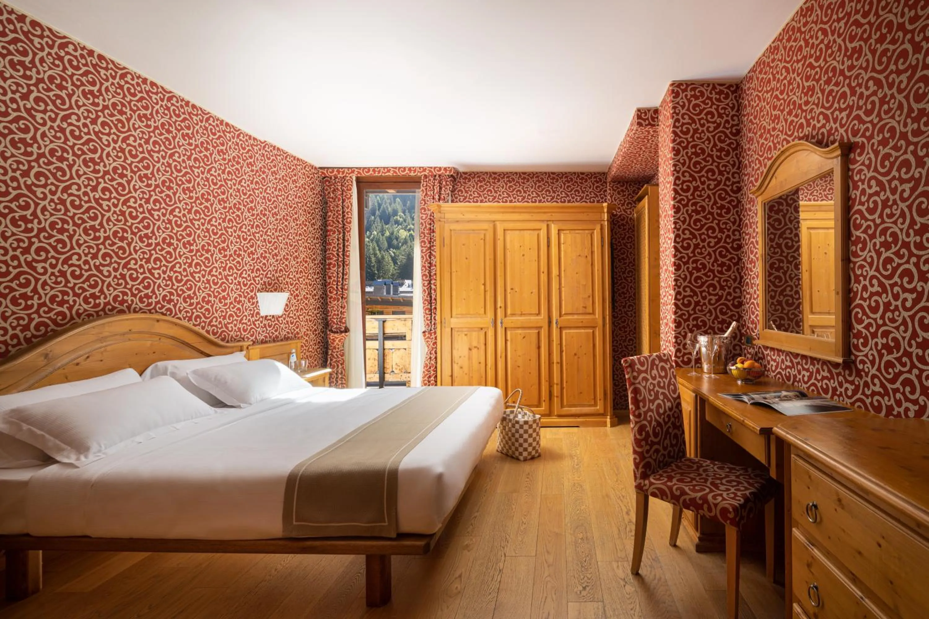 Bed in Hotel Splendid