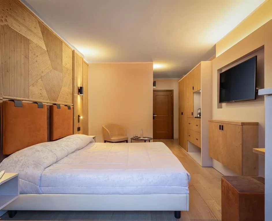 Bed in Hotel Splendid