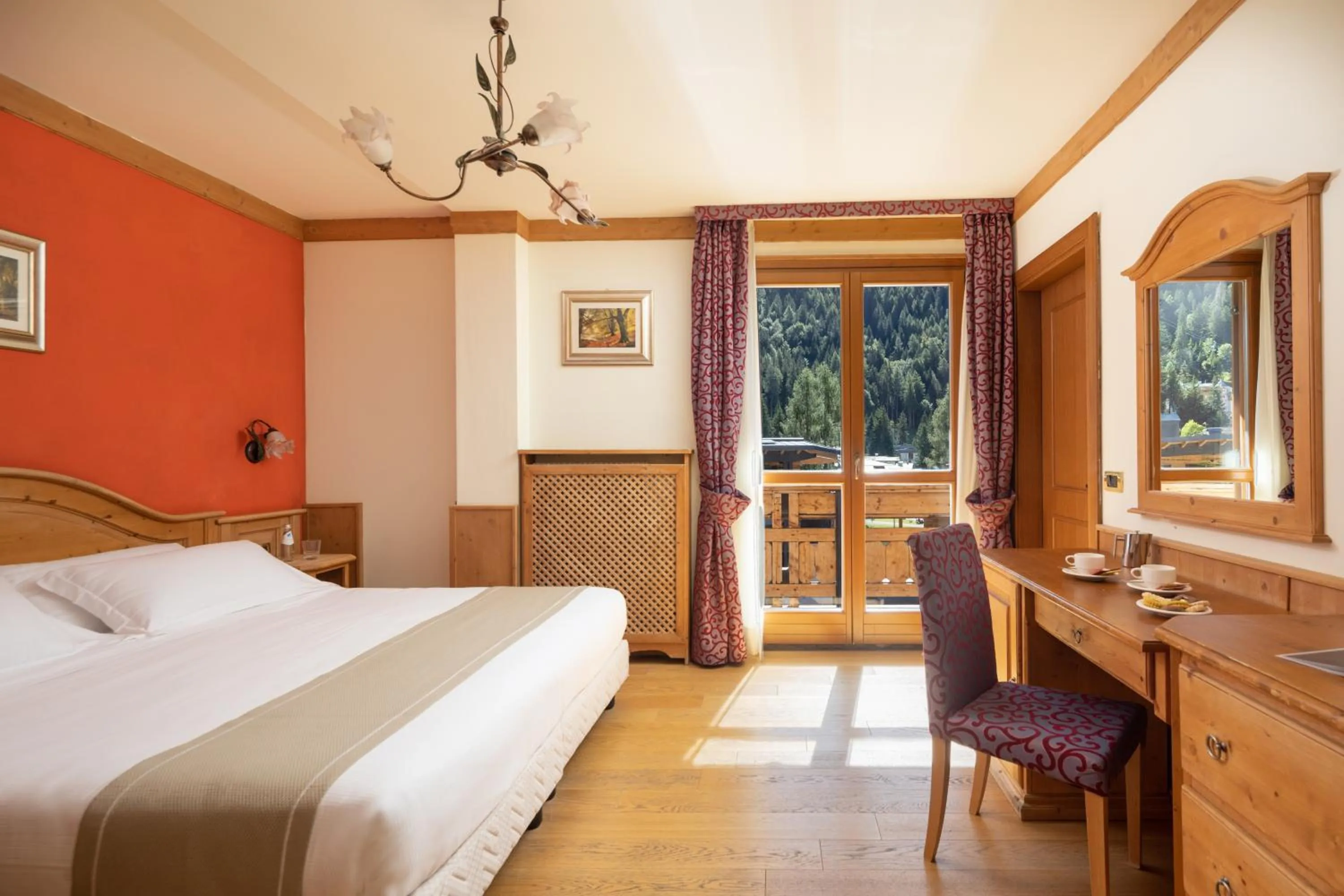 Bed in Hotel Splendid