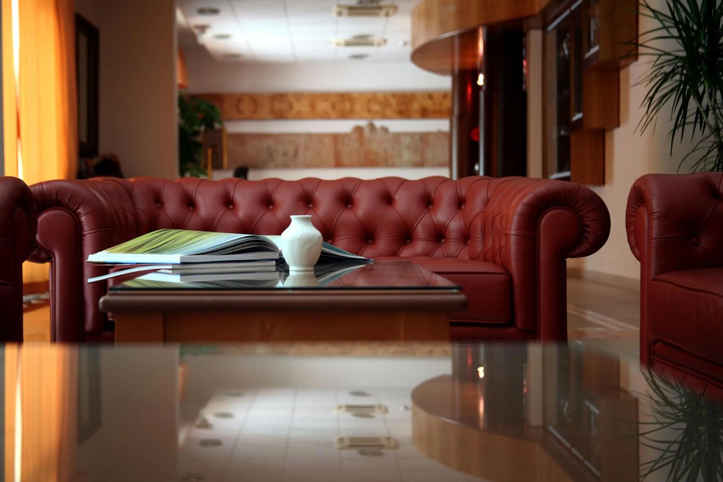 Seating area in Hotel Daniela