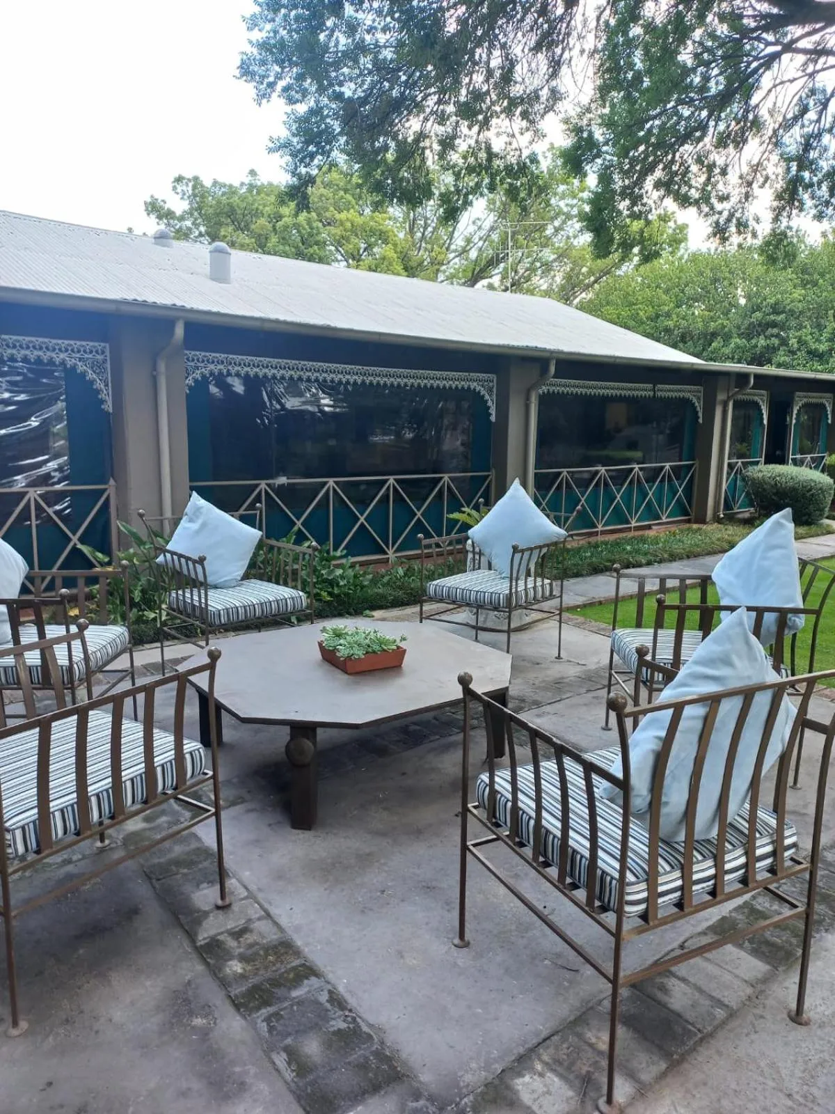 Patio in J'Cups Guest House