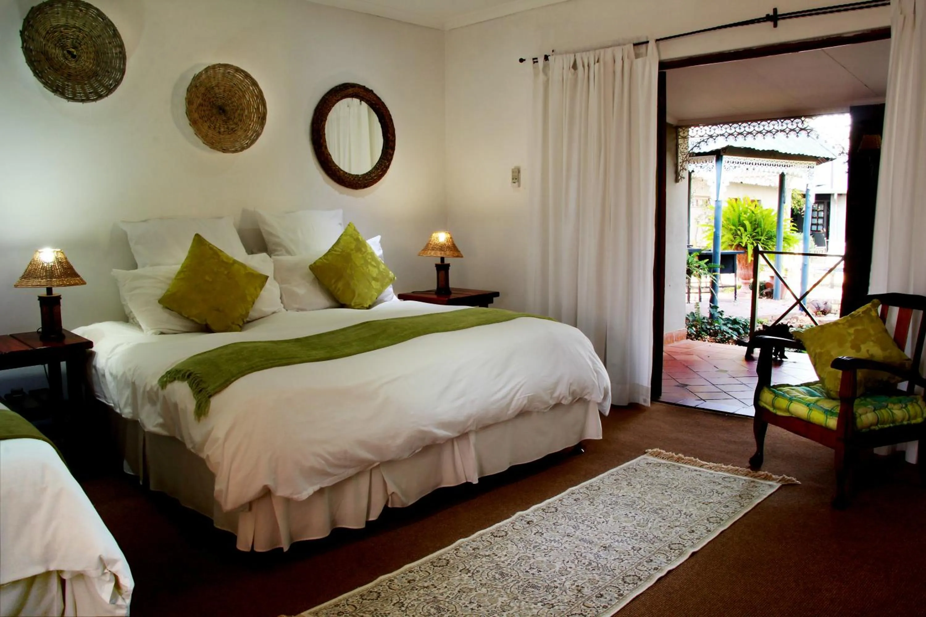 Bed in J'Cups Guest House