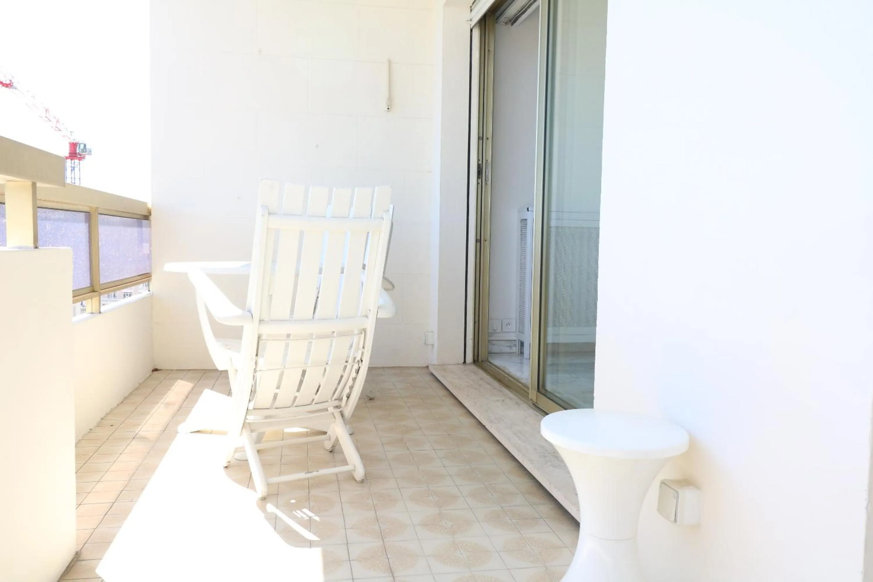 Balcony/Terrace in 2 bedroom & studio Palais Royal 2 mins from Croisette and Carlton