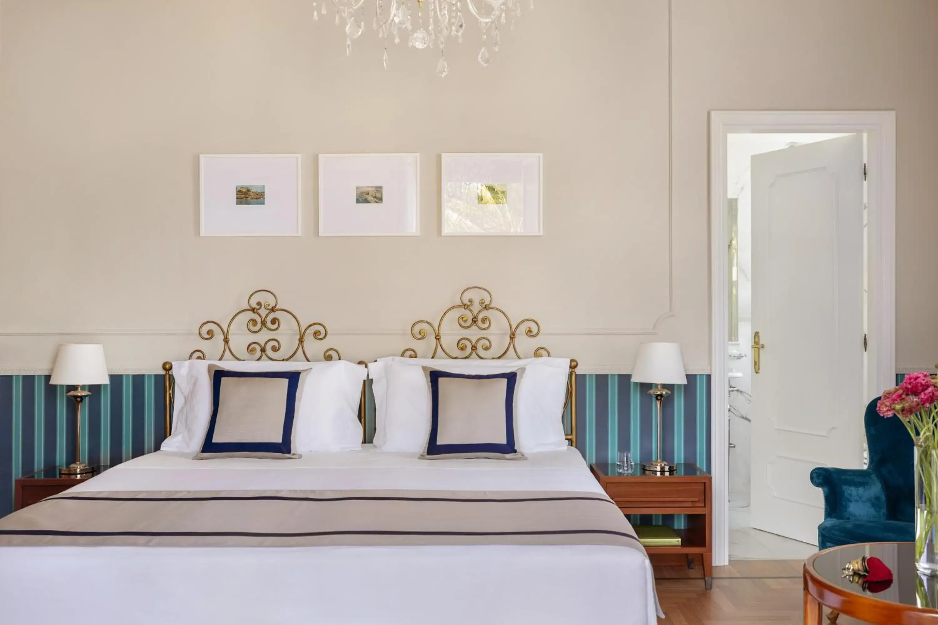 Bedroom, Bed in Grand Hotel Miramare Bedroom, Bed in Grand Hotel Miramare