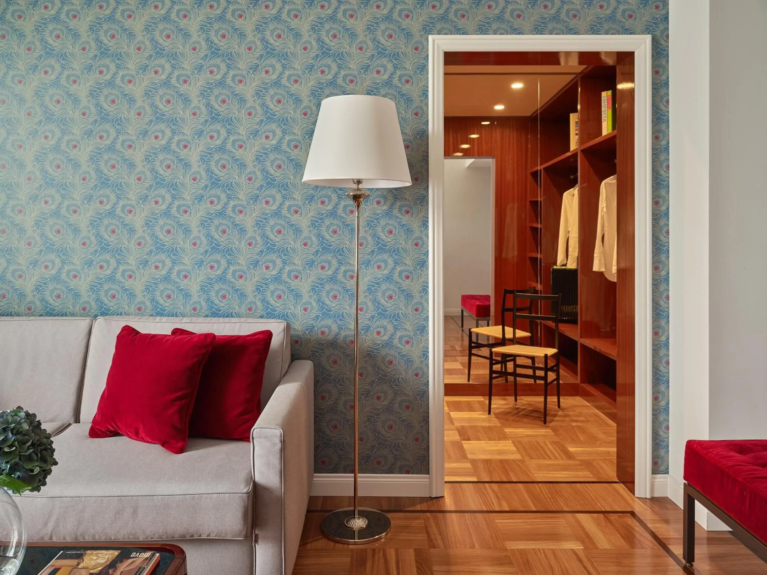 Living room in Grand Hotel Miramare Living room in Grand Hotel Miramare