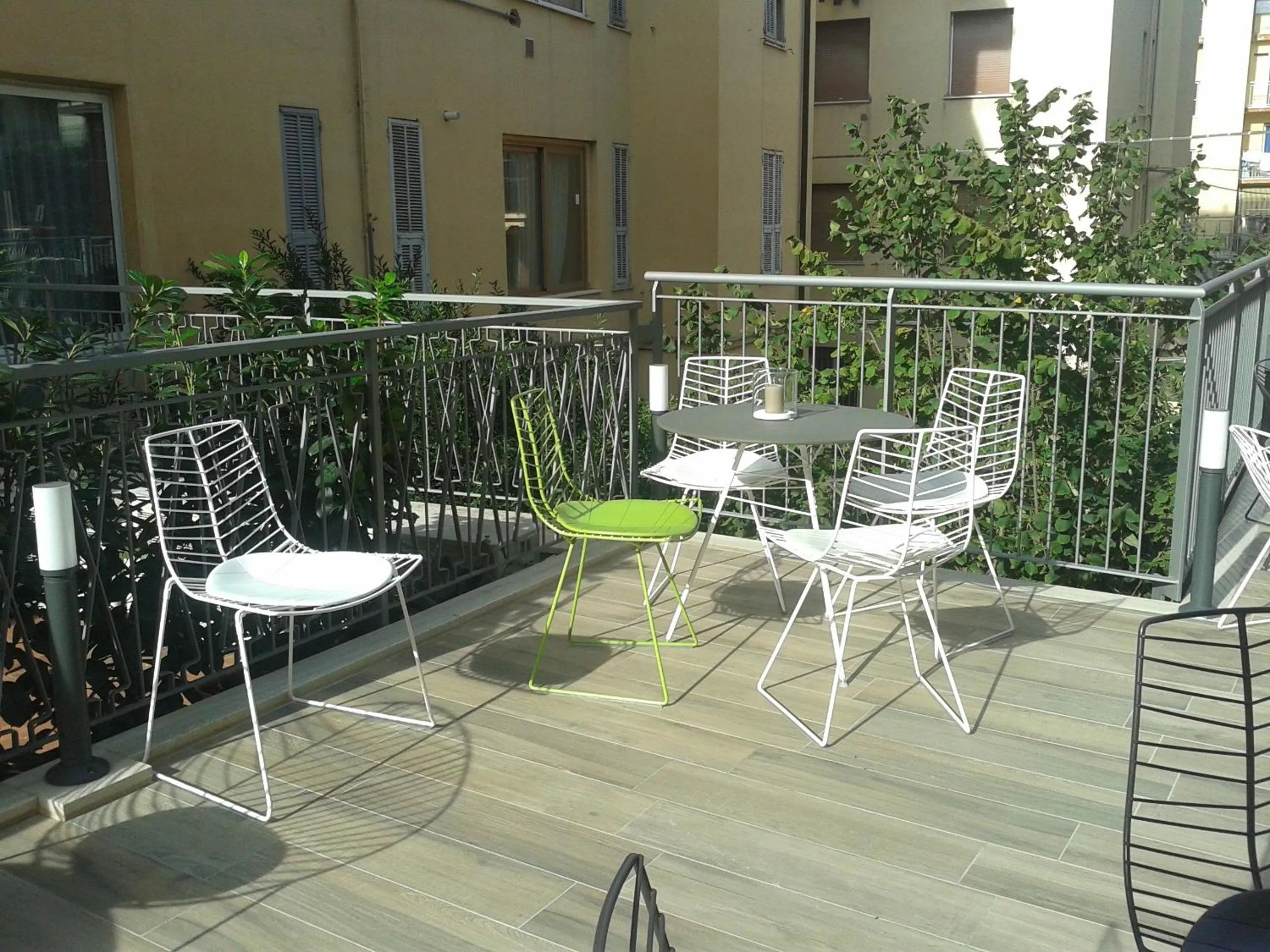 Balcony/Terrace in Hotel Corso Alaxi Hotels
