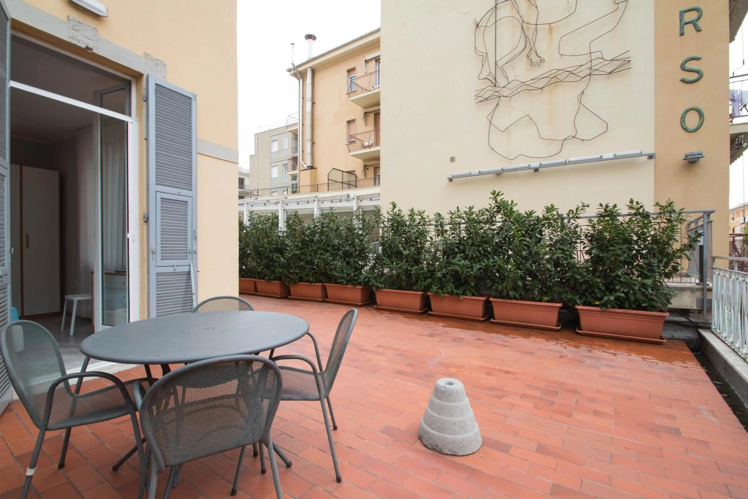 Balcony/Terrace in Hotel Corso Alaxi Hotels