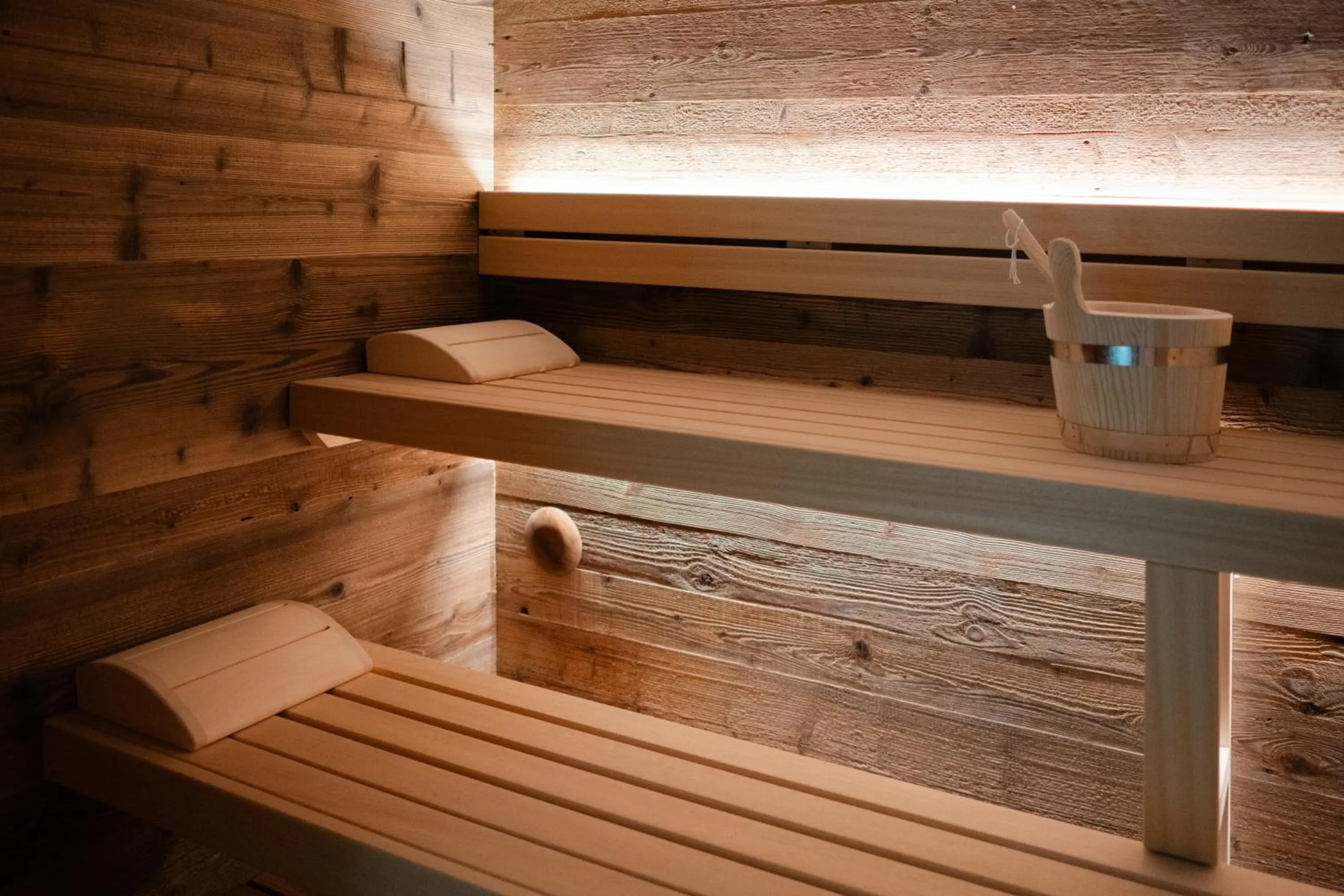 Sauna in Emme Palace Hotel & Spa