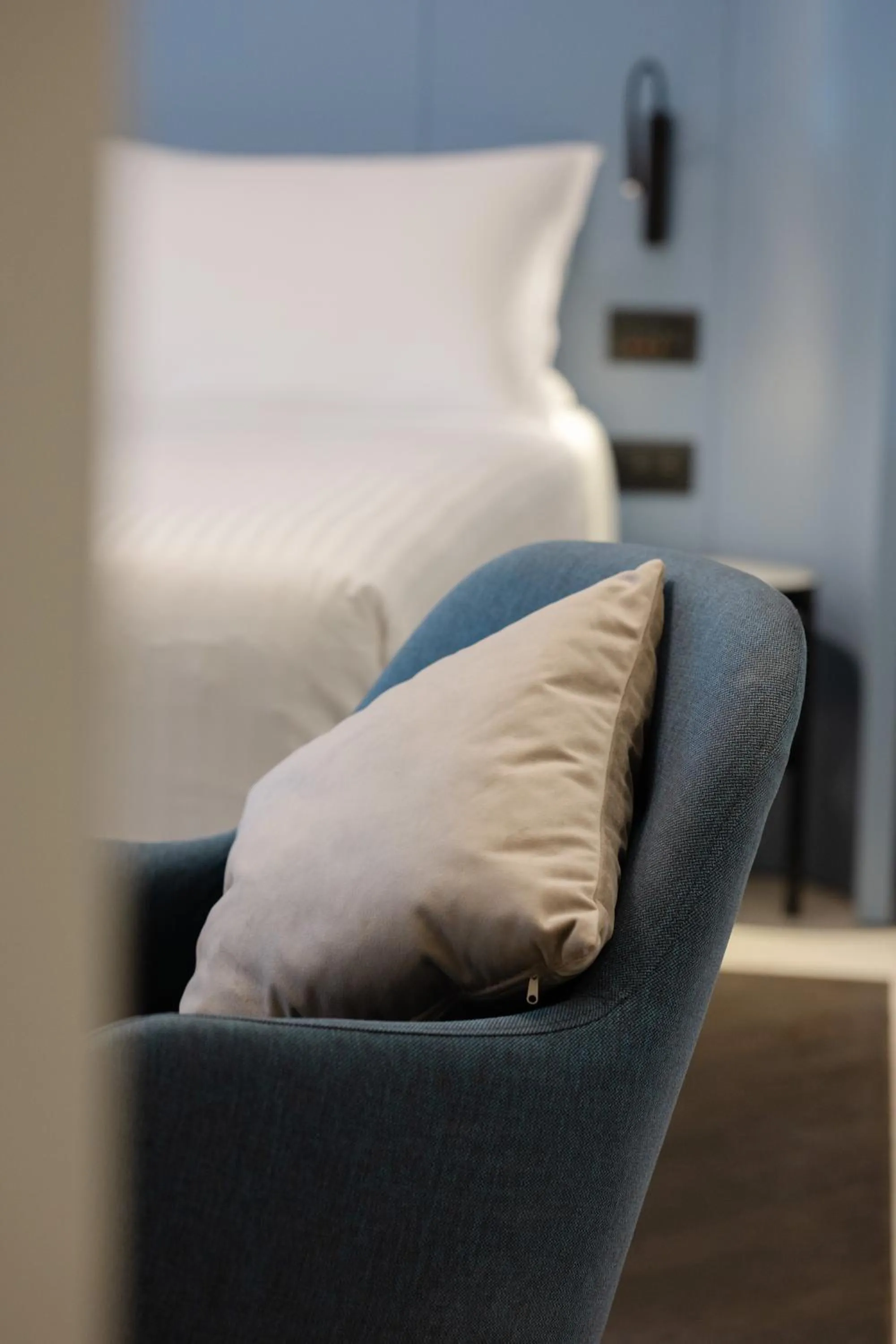 Bed in Emme Palace Hotel & Spa