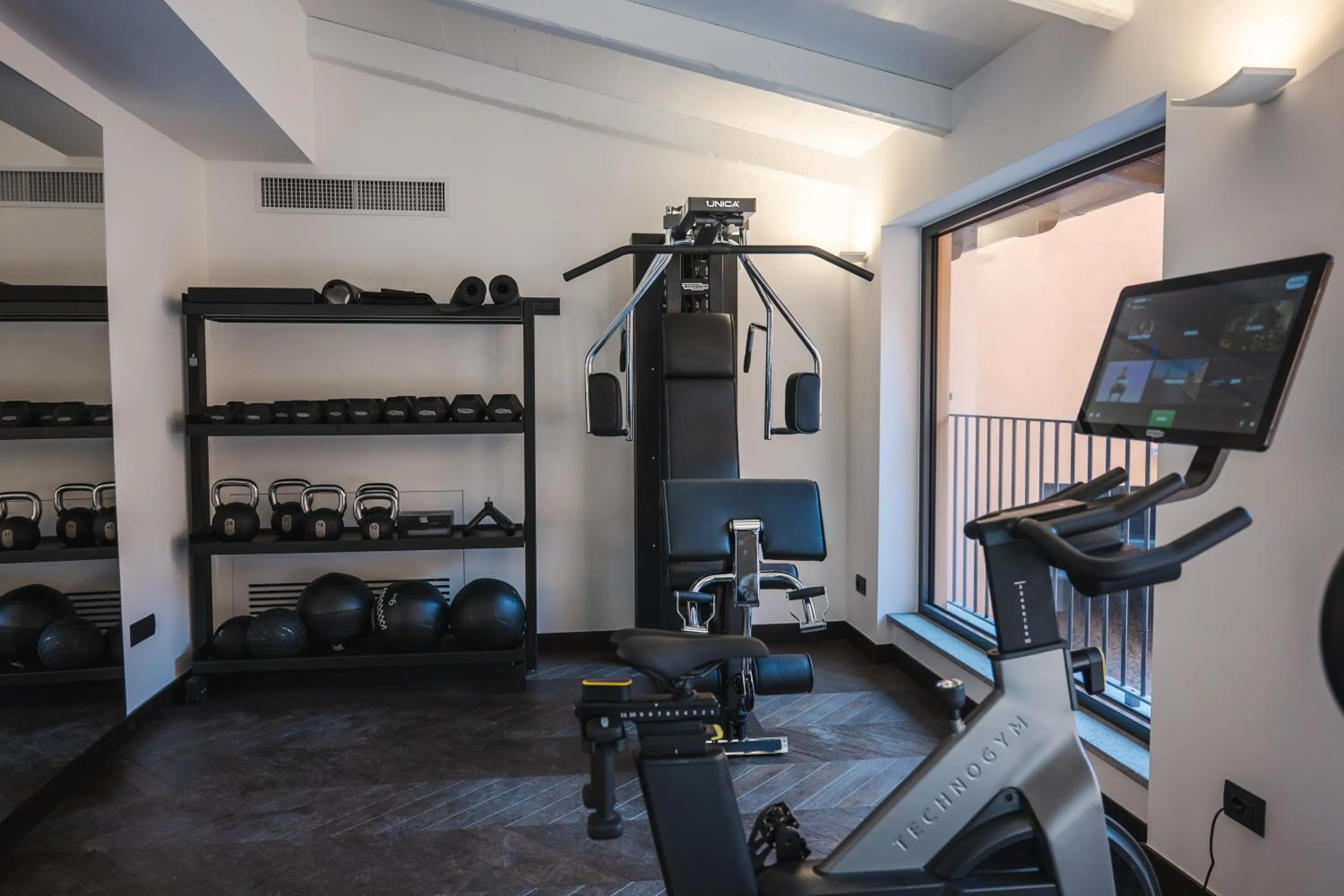 Fitness centre/facilities in Emme Palace Hotel & Spa
