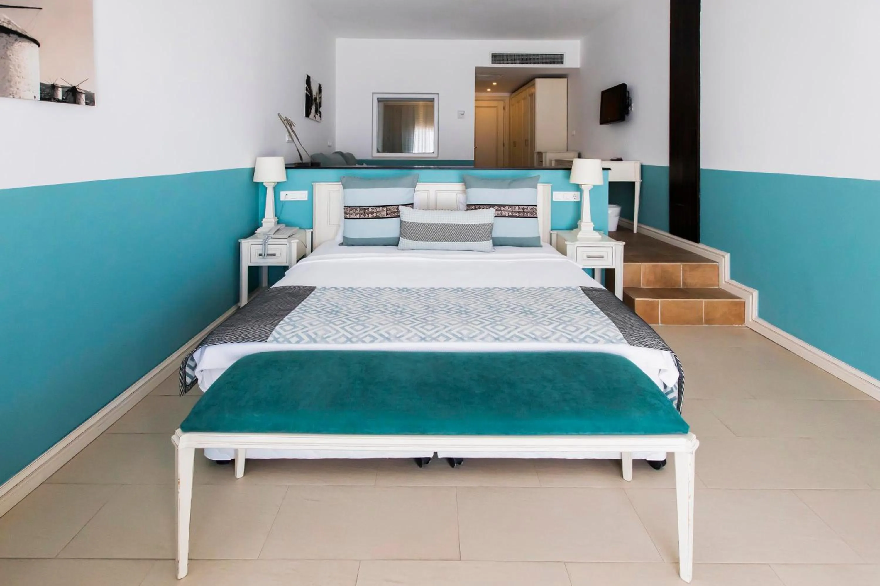 Bed in Manastir Hotel & Suites