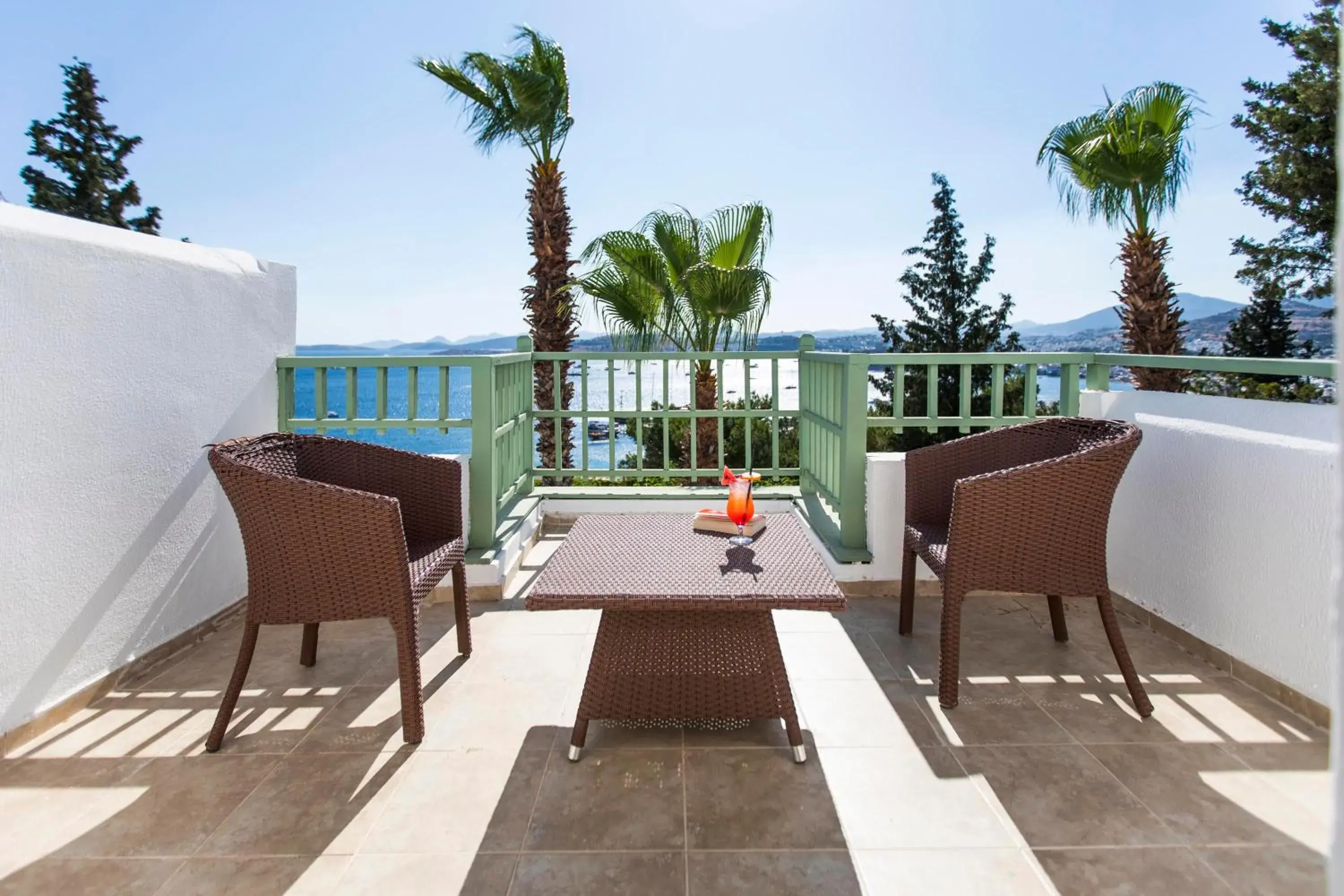 Balcony/Terrace in Manastir Hotel & Suites Balcony/Terrace in Manastir Hotel & Suites