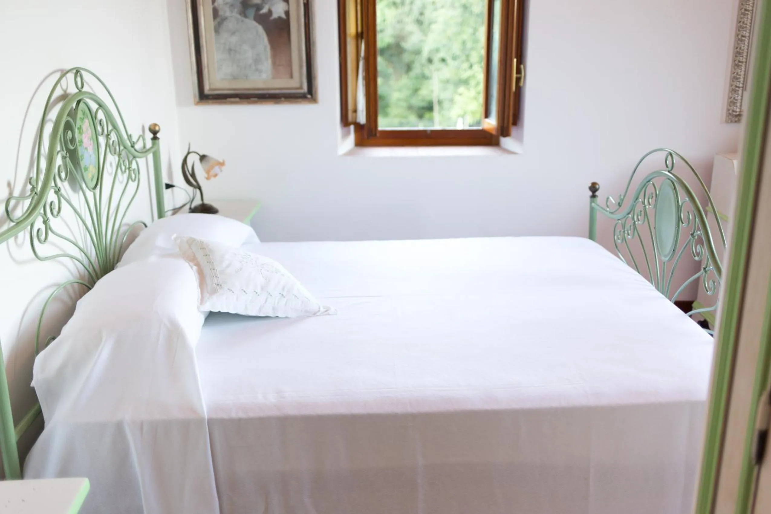 Bed in Antica Macina Toscana