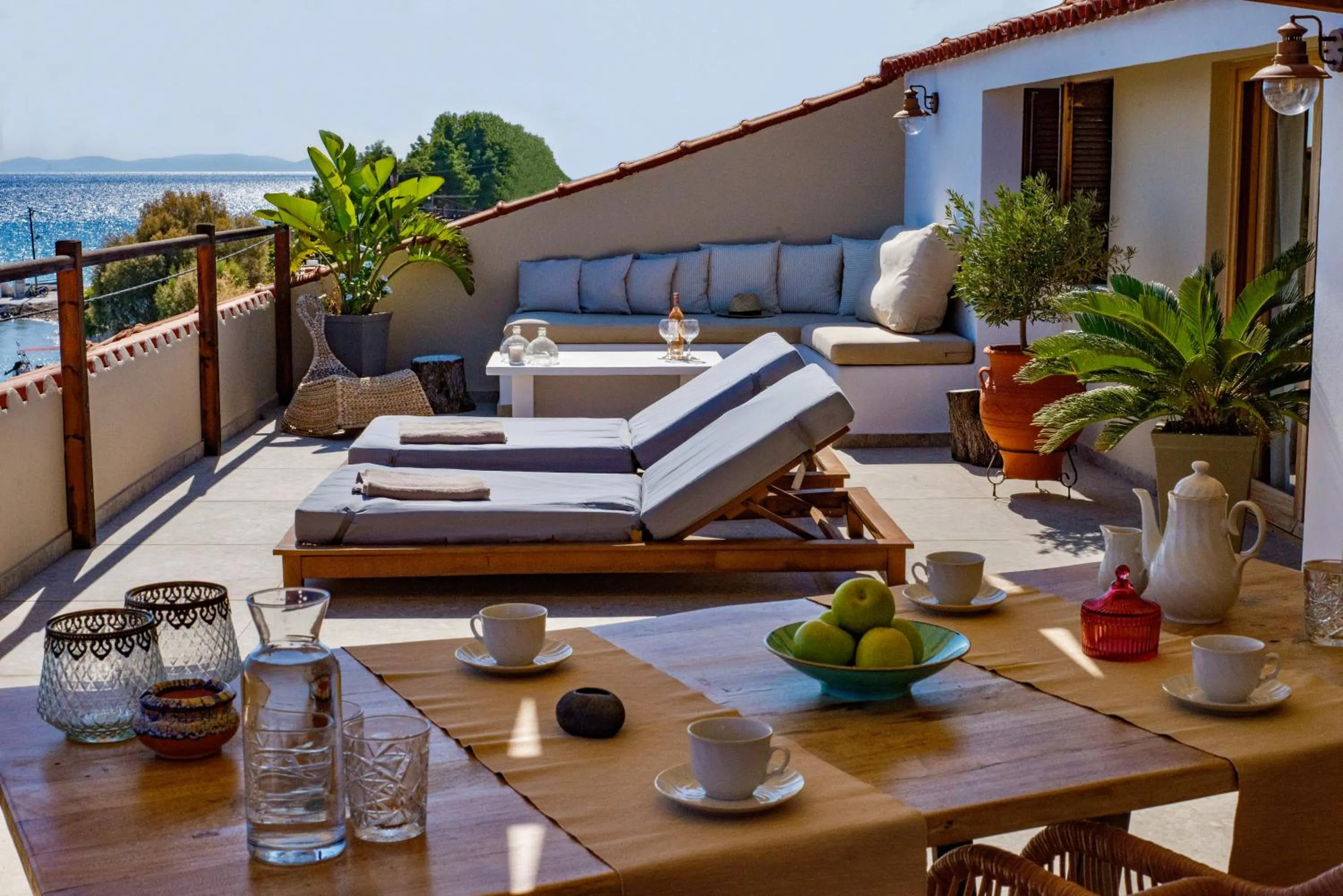 Patio in Sunrise Hotel