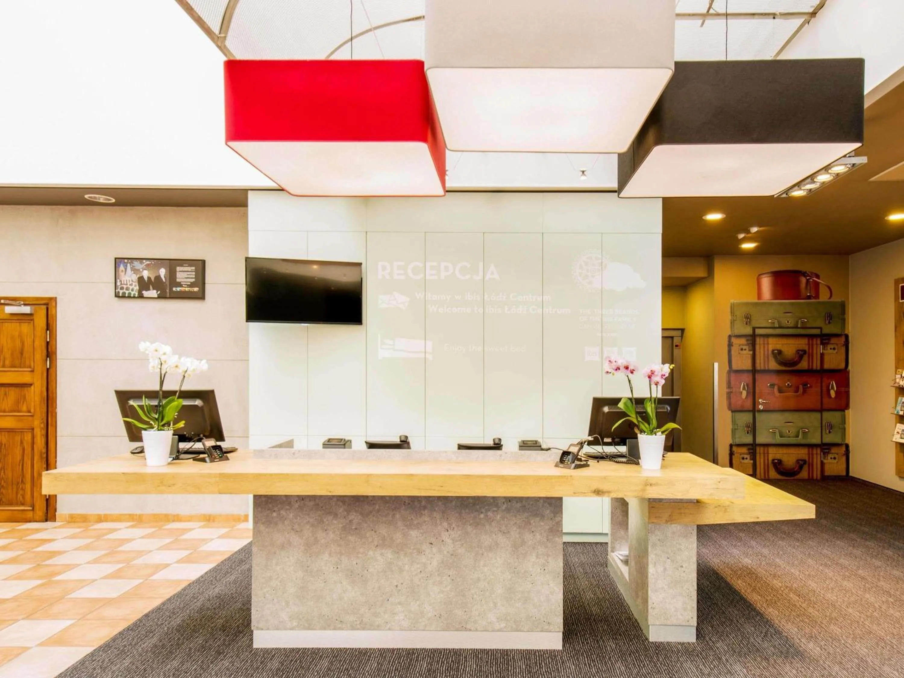 Property building in Hotel Ibis Łódź Centrum