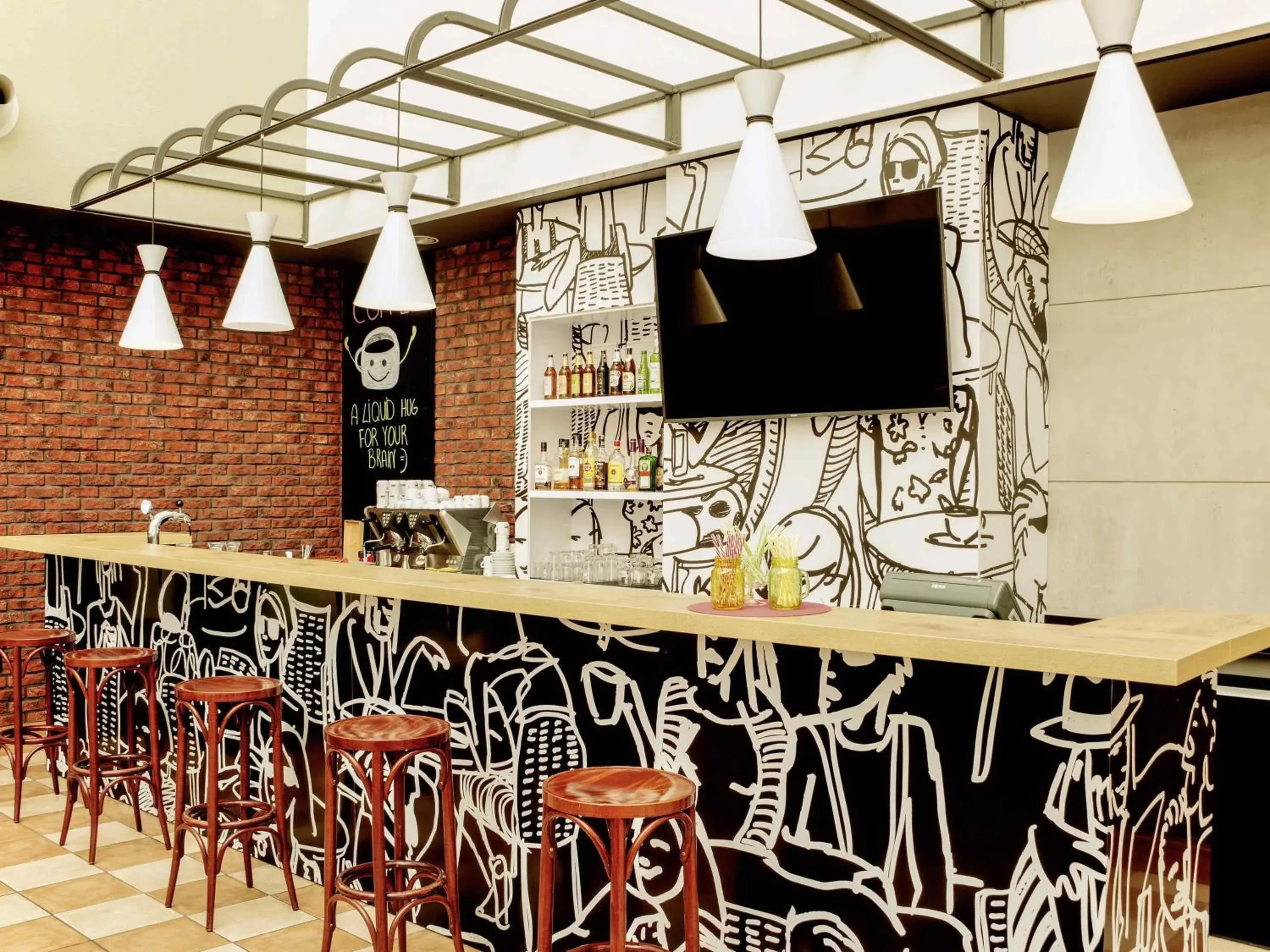 Lounge or bar in Hotel Ibis Łódź Centrum Lounge or bar in Hotel Ibis Łódź Centrum