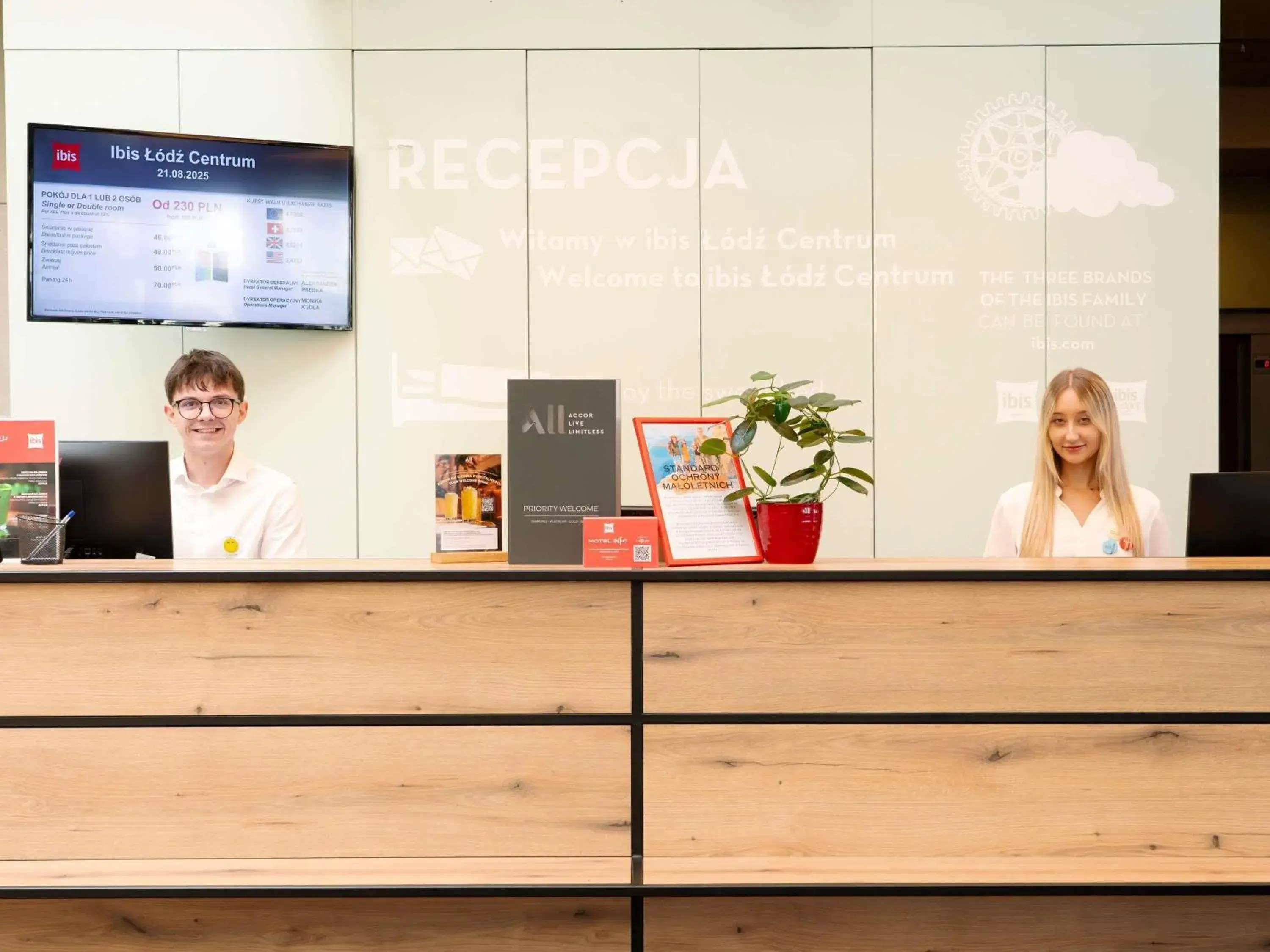 Property building in Hotel Ibis Łódź Centrum Property building in Hotel Ibis Łódź Centrum