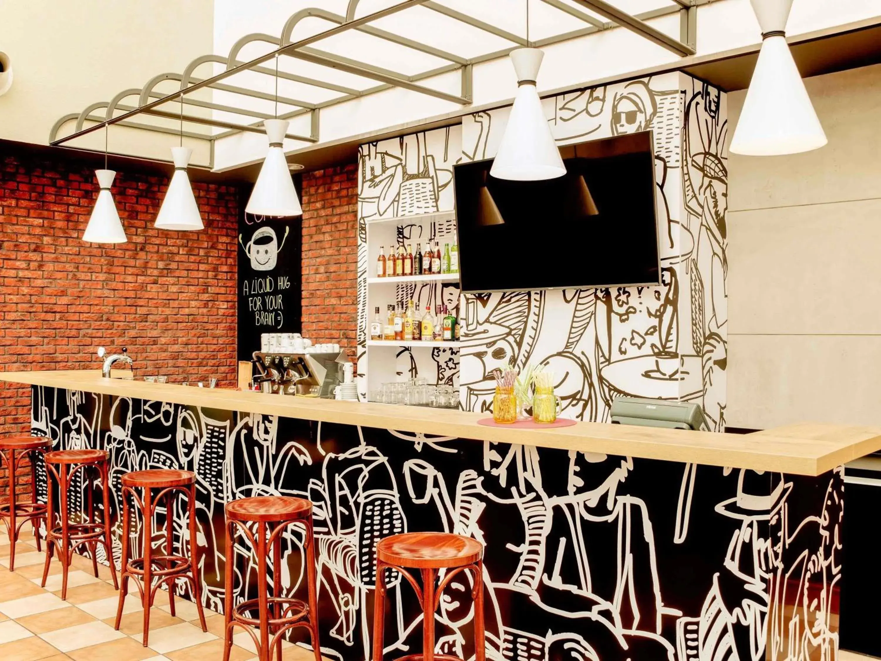 Lounge or bar in Hotel Ibis Łódź Centrum Lounge or bar in Hotel Ibis Łódź Centrum