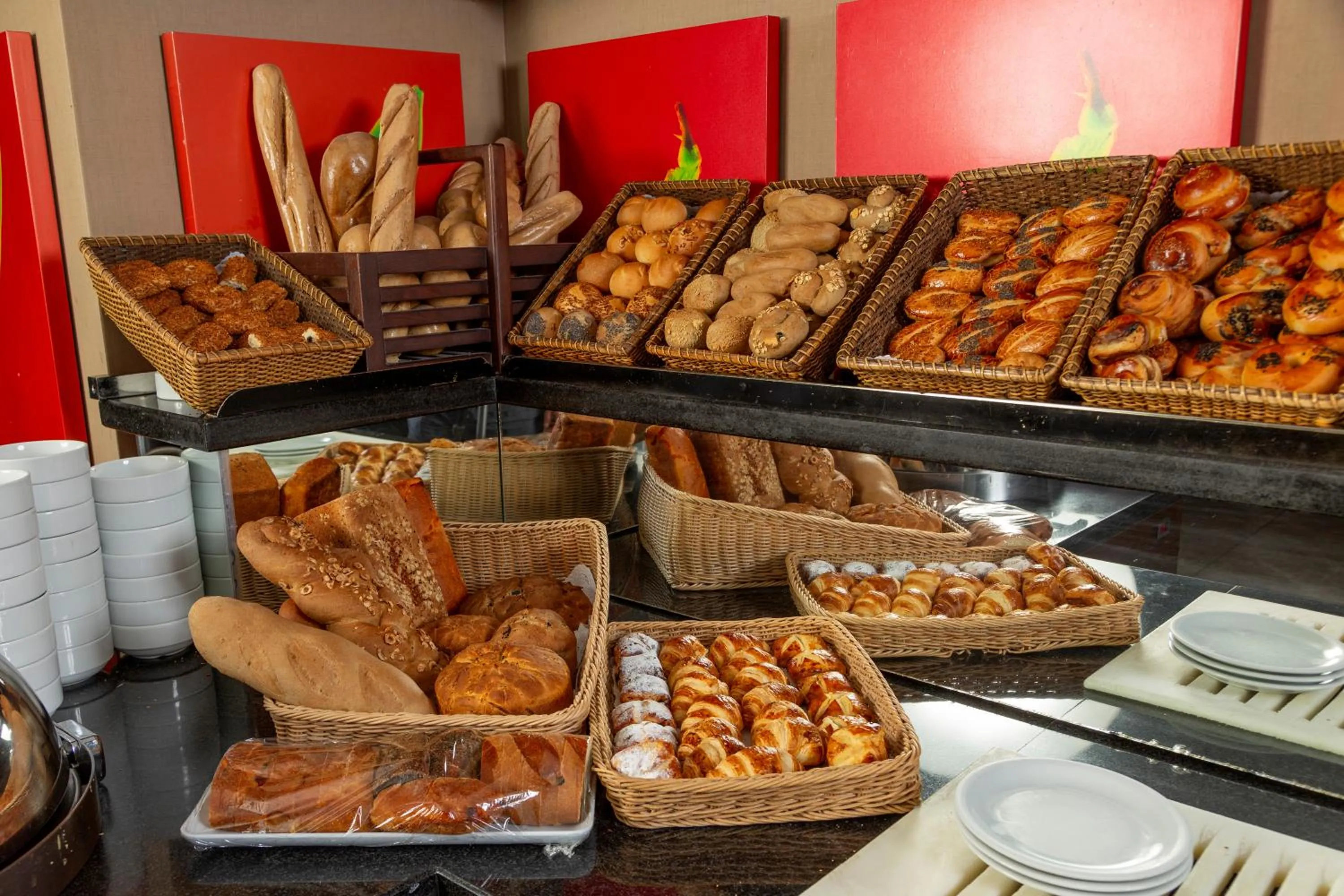 Buffet breakfast in Nippon Hotel