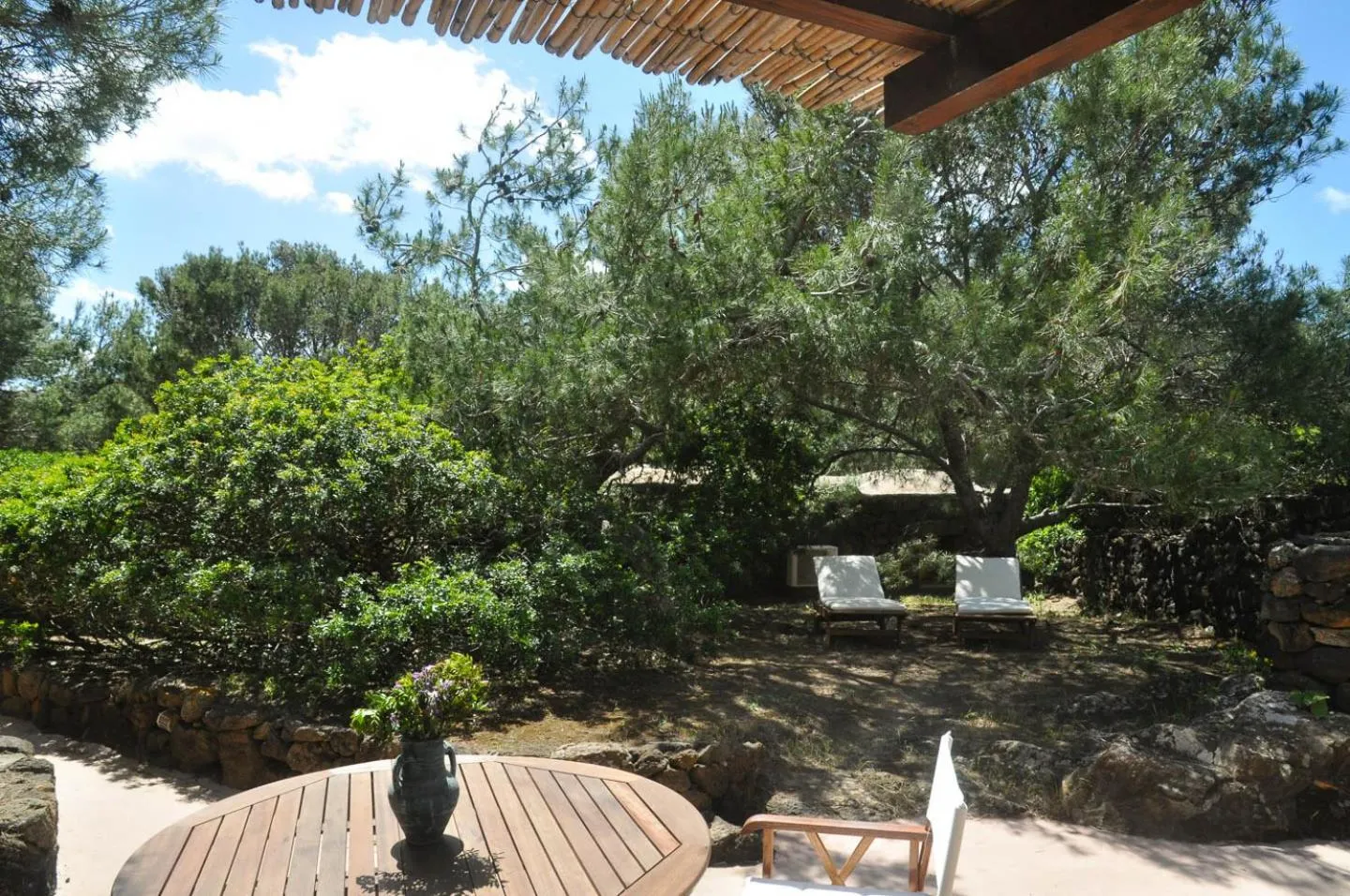 Garden in Relais Euterpini