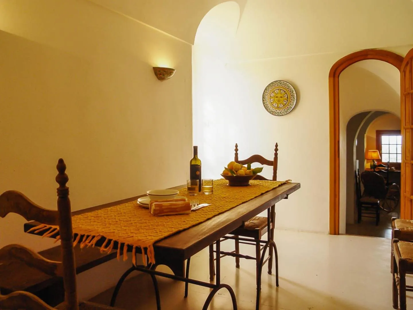 Dining area in Relais Euterpini