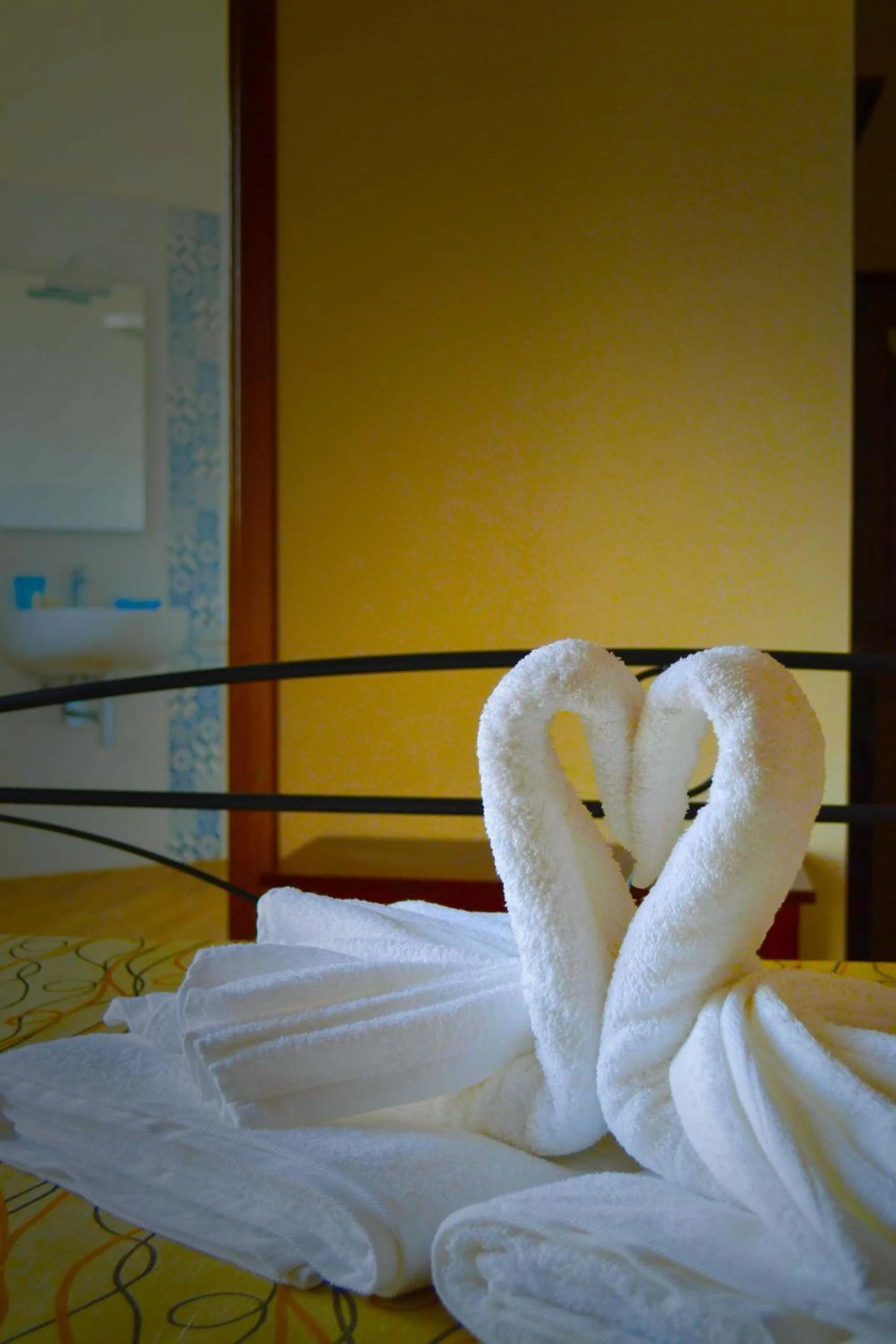 Decorative detail, Bed in B&B Castiglione