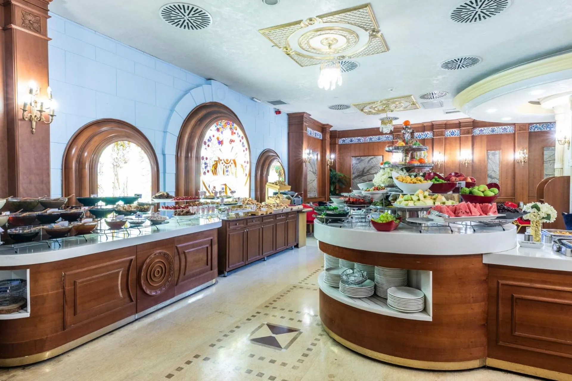 Buffet breakfast in Wyndham Istanbul Old City