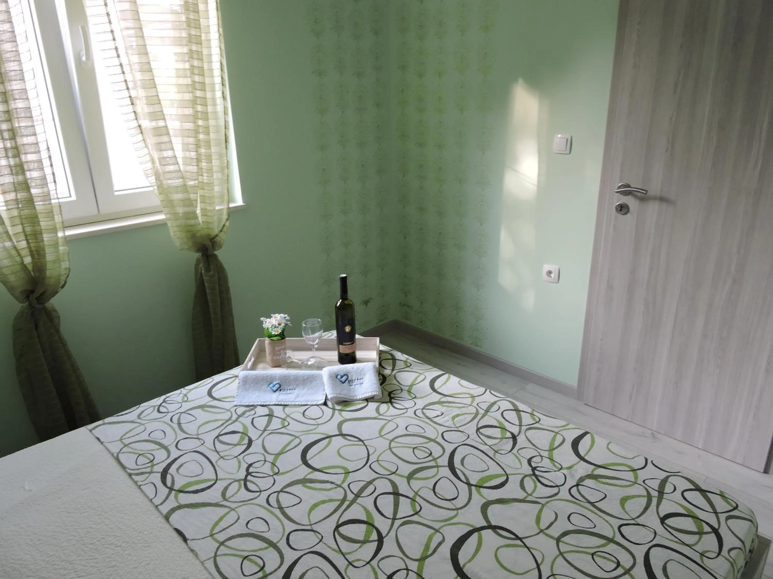Bedroom, Bed in Apartments Perla