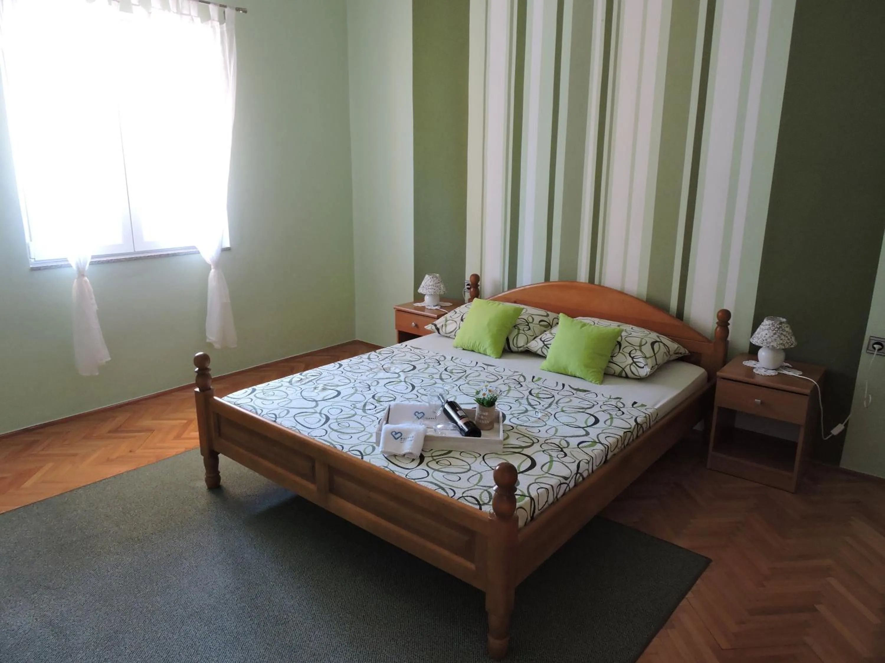 Bedroom, Bed in Apartments Perla