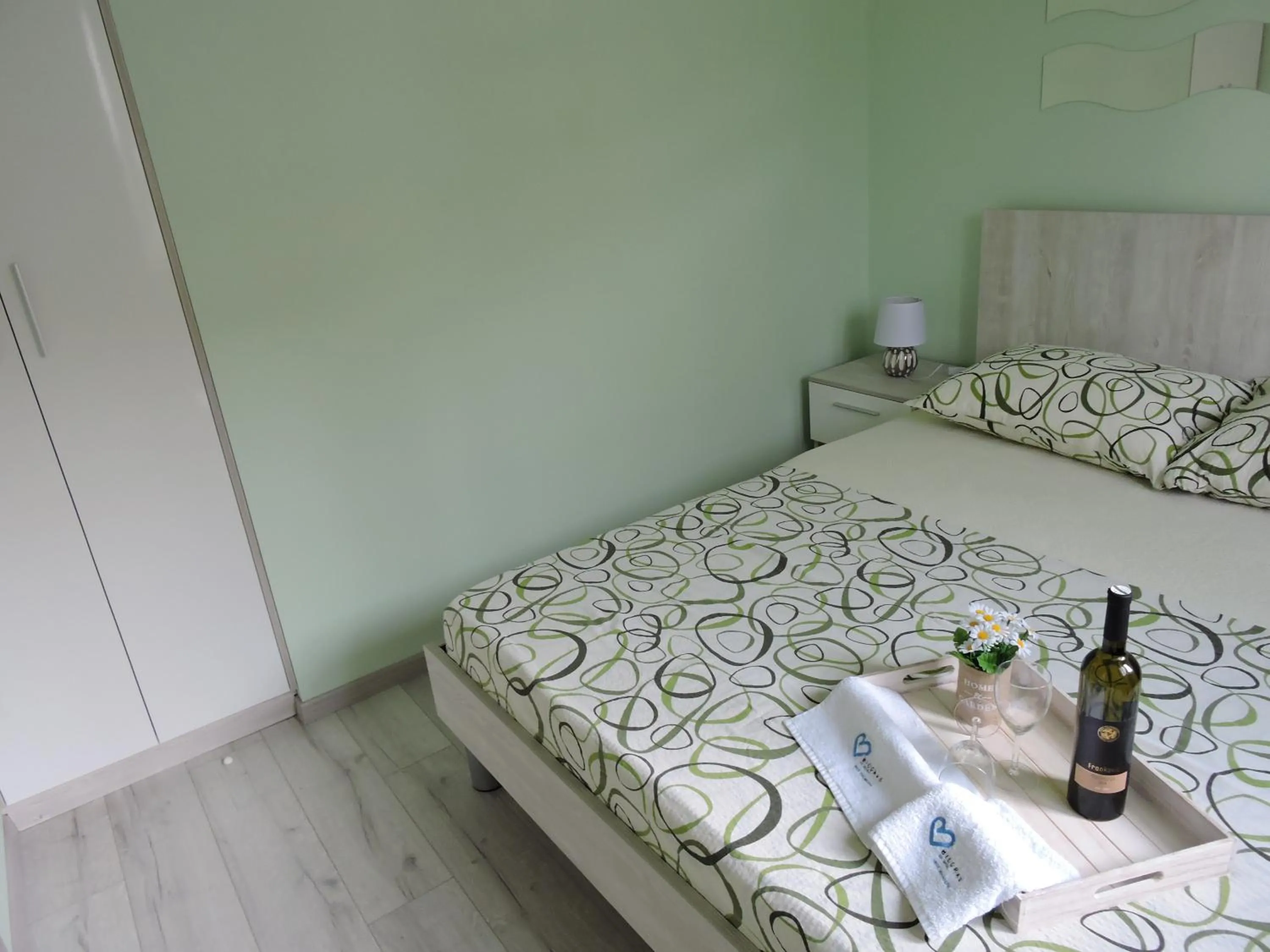 Bedroom, Bed in Apartments Perla