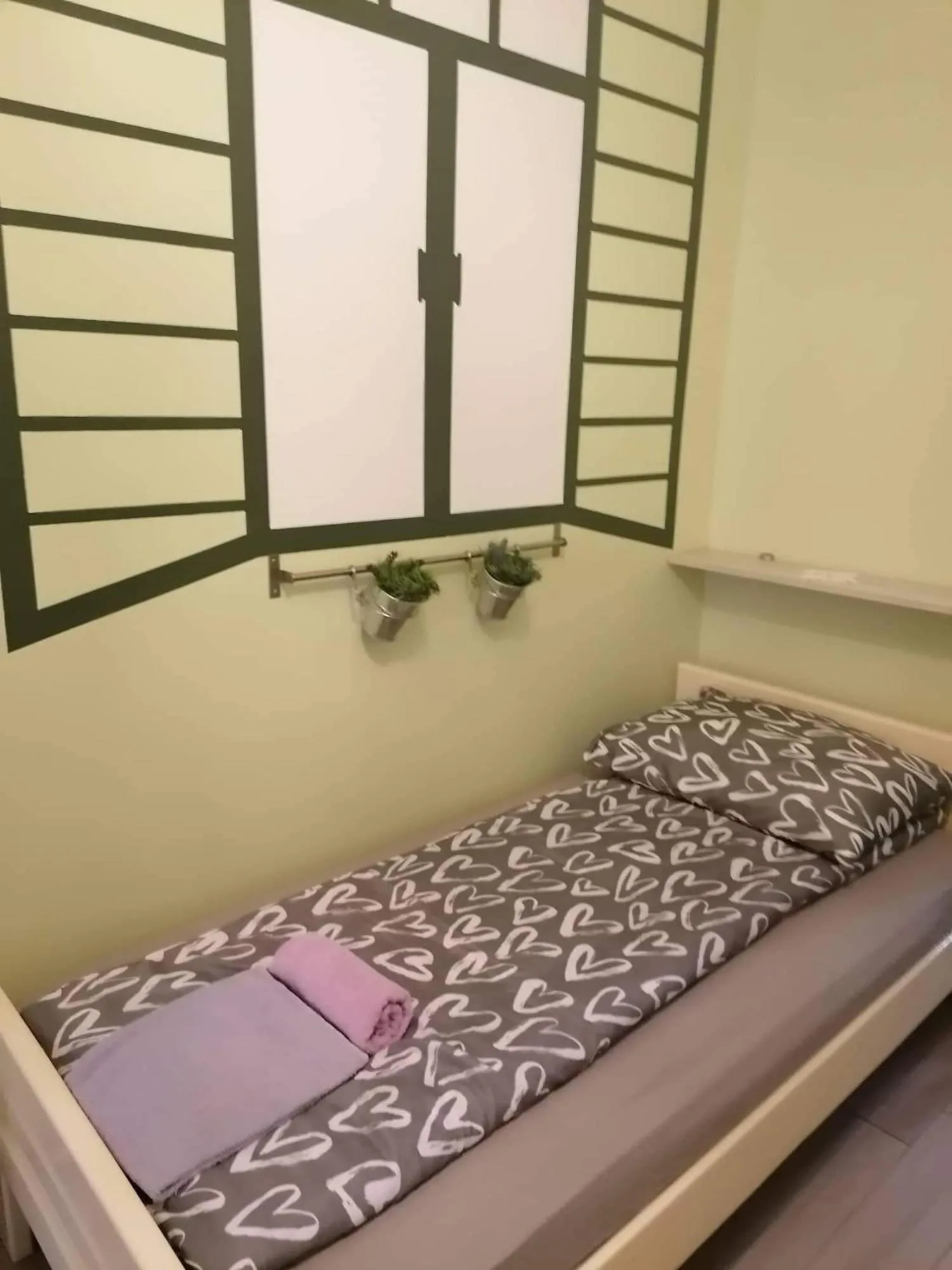 Bed in Apartments Perla