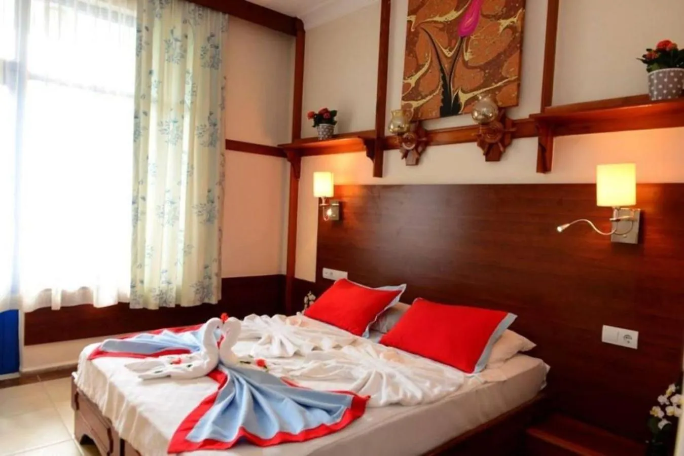 Photo of the whole room, Bed in Merhaba Hotel