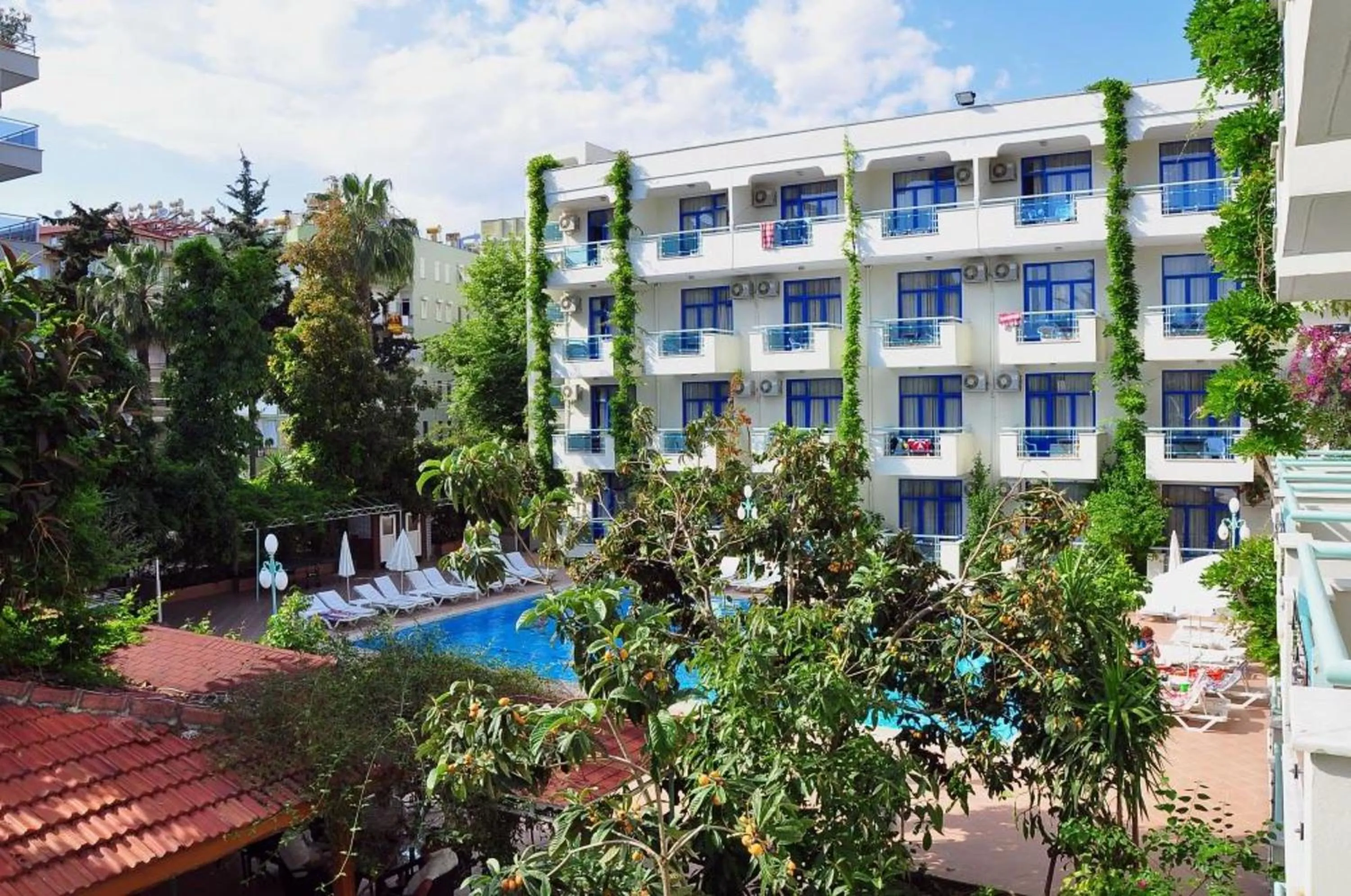 Property building in Merhaba Hotel