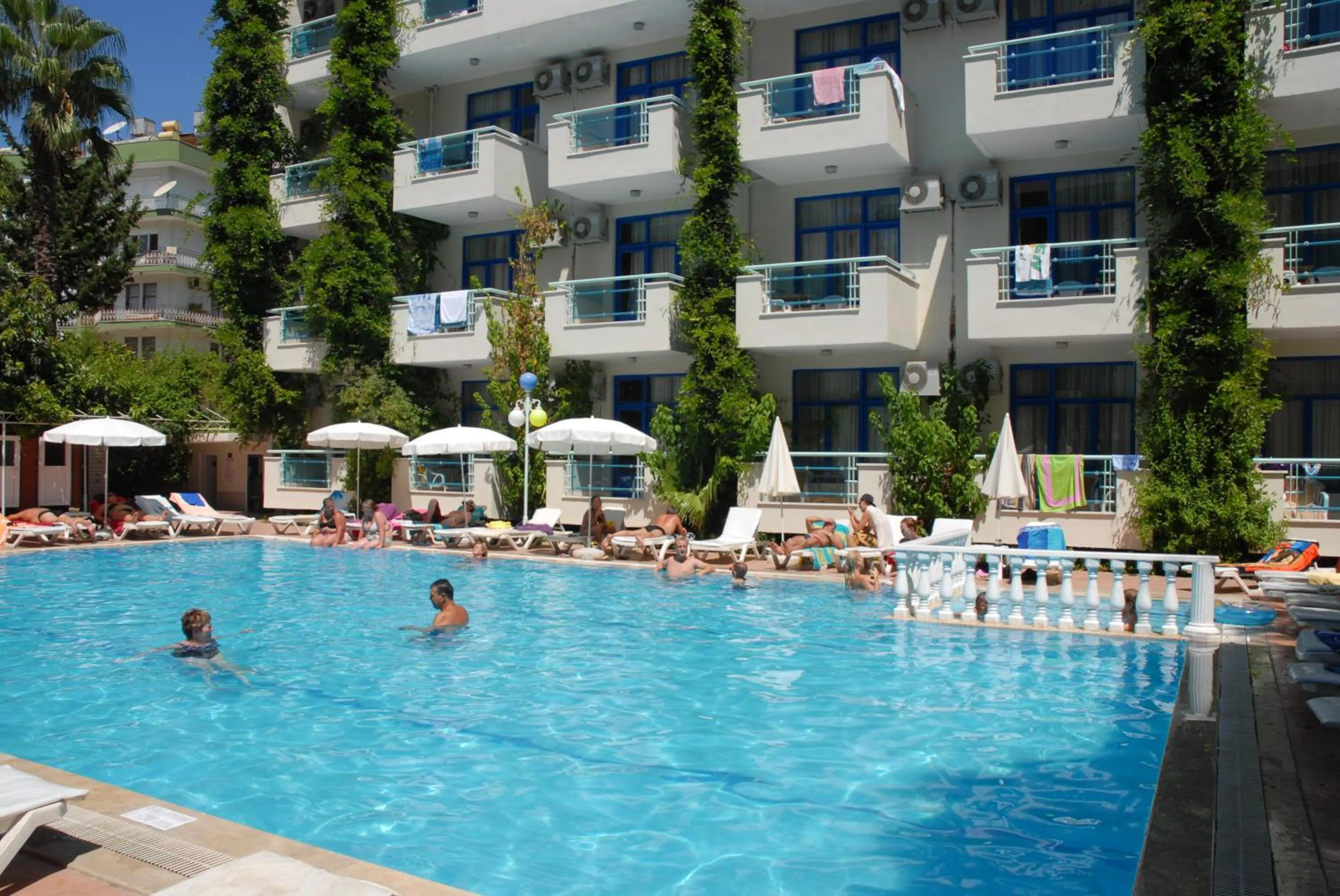 Facade/entrance in Merhaba Hotel