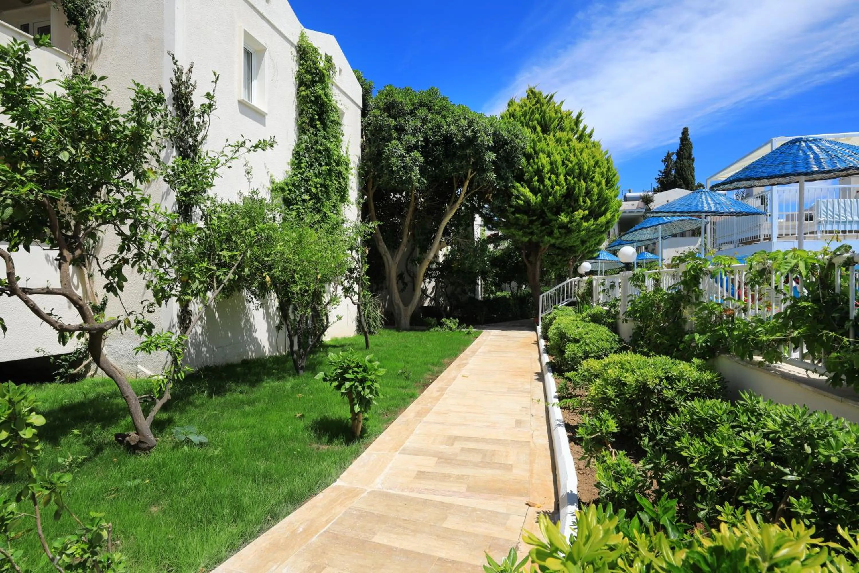 Day in Summer Garden Suites Beach Hotel