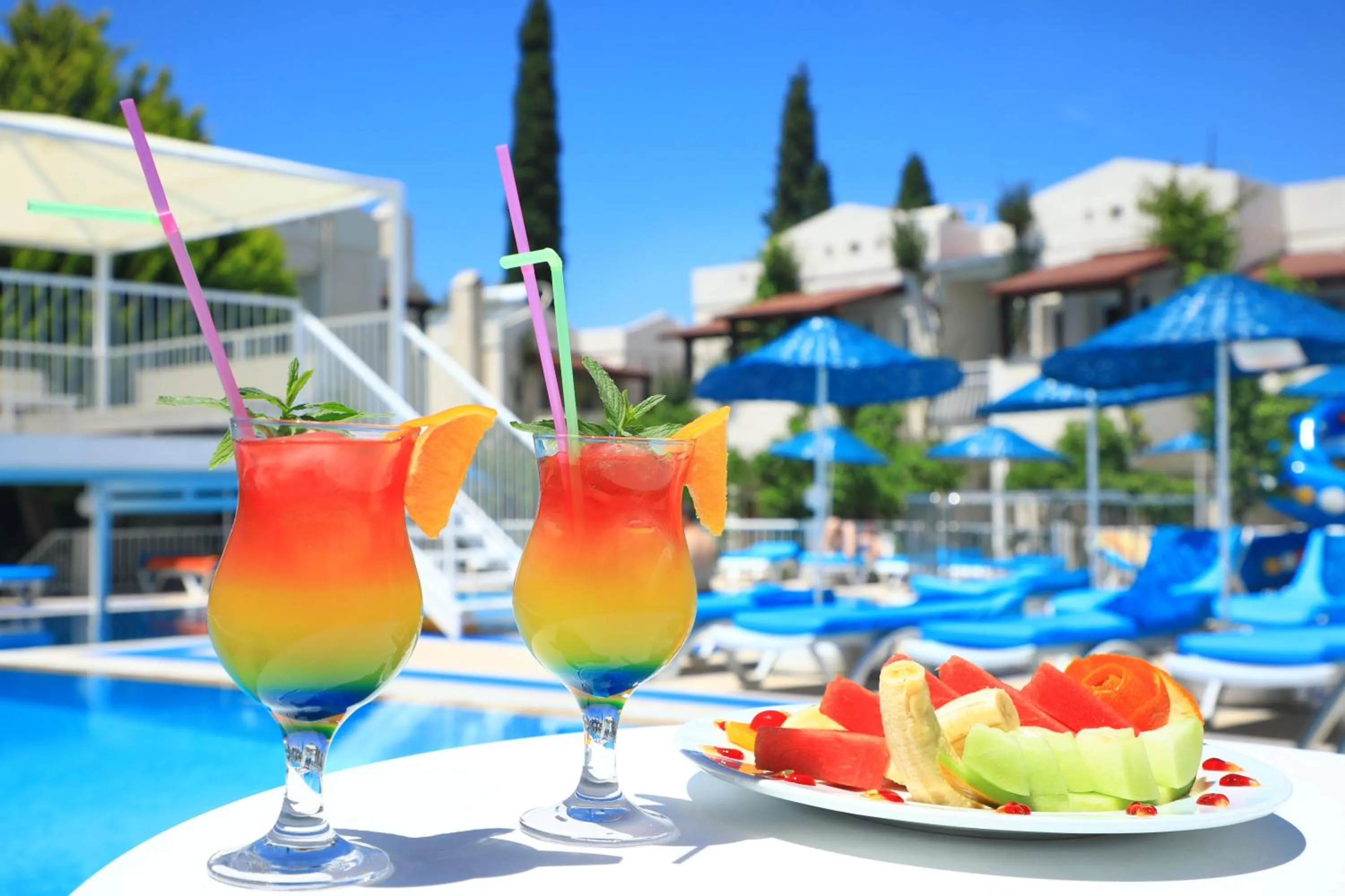 Day in Summer Garden Suites Beach Hotel