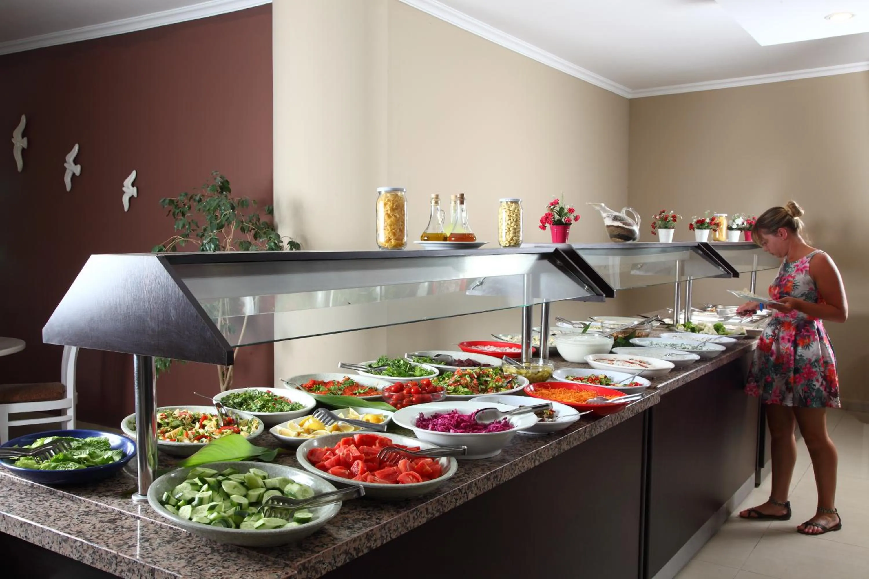 Food in Summer Garden Suites Beach Hotel