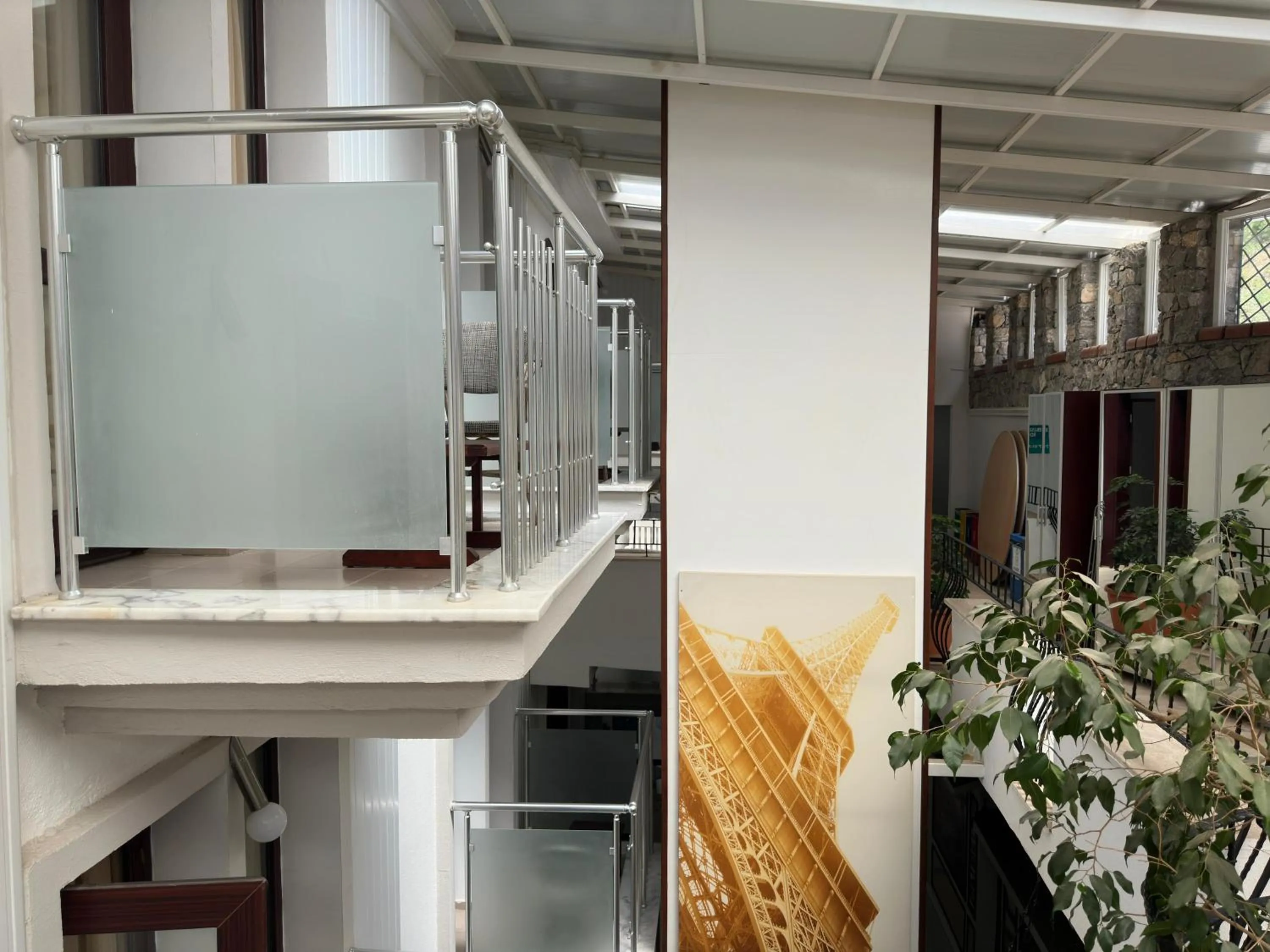 Inner courtyard view in Ata Park Hotel