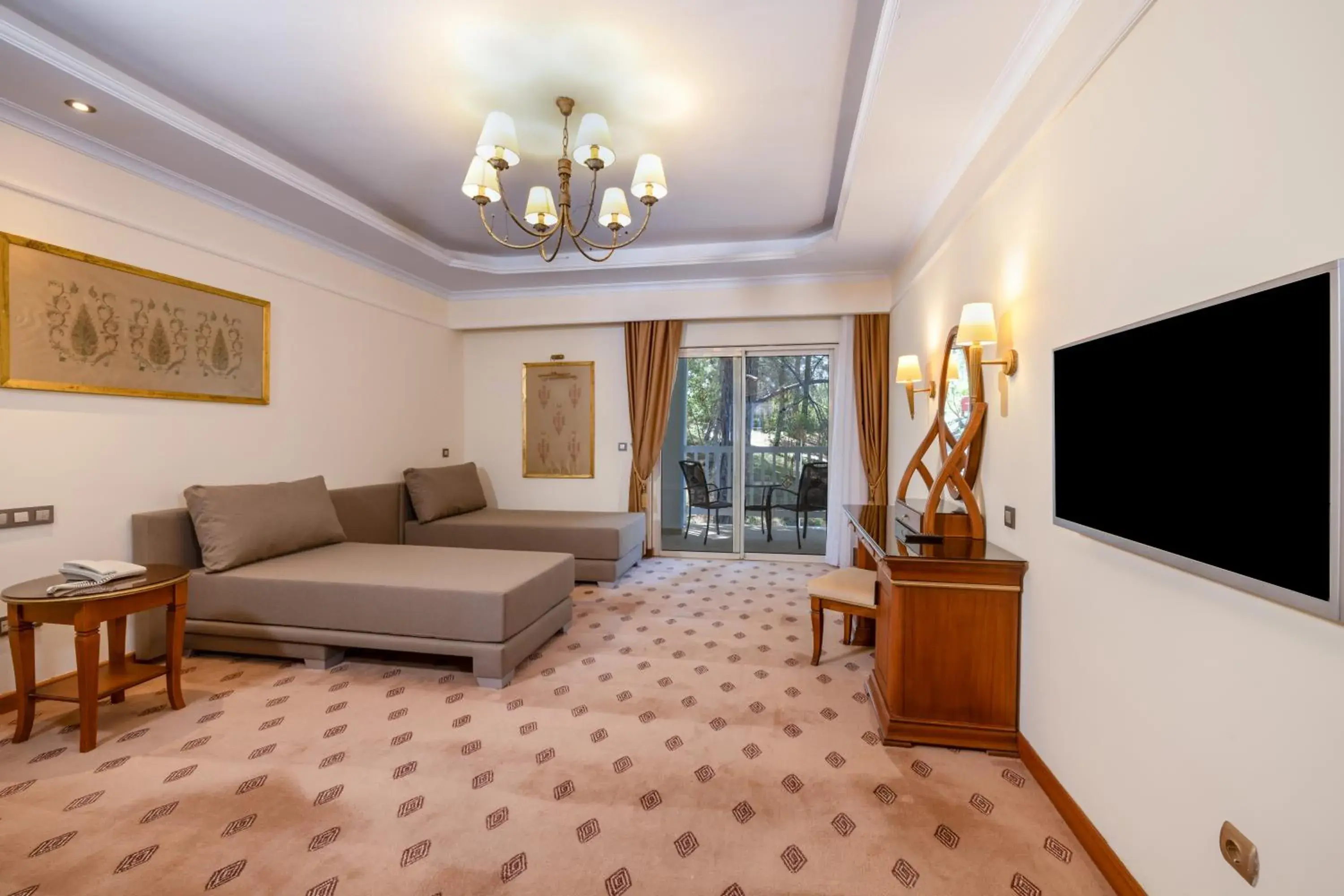 Living room in Nirvana Dolce Vita - Ultra All Inclusive Living room in Nirvana Dolce Vita - Ultra All Inclusive