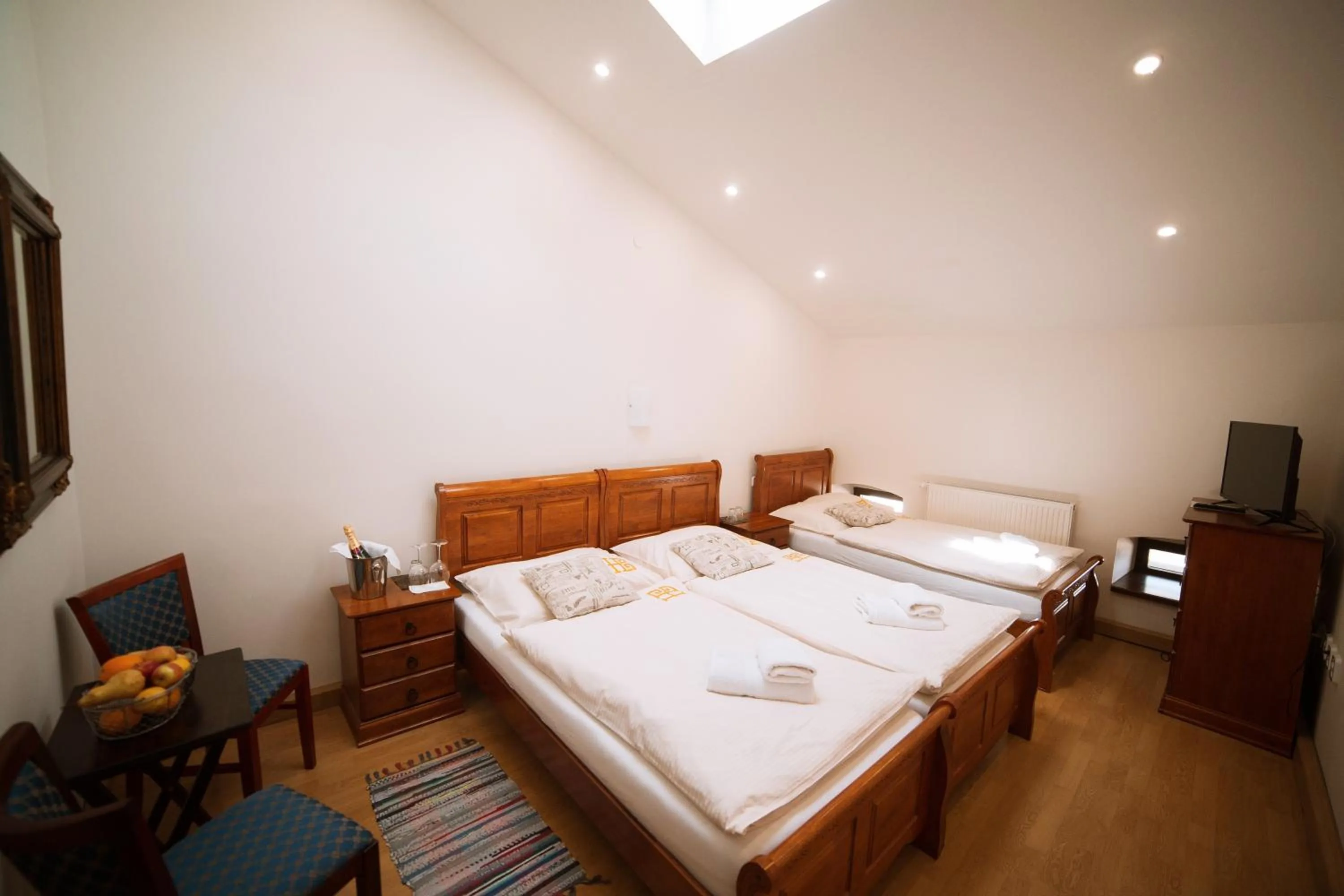 Decorative detail, Bed in Hotel Bristol