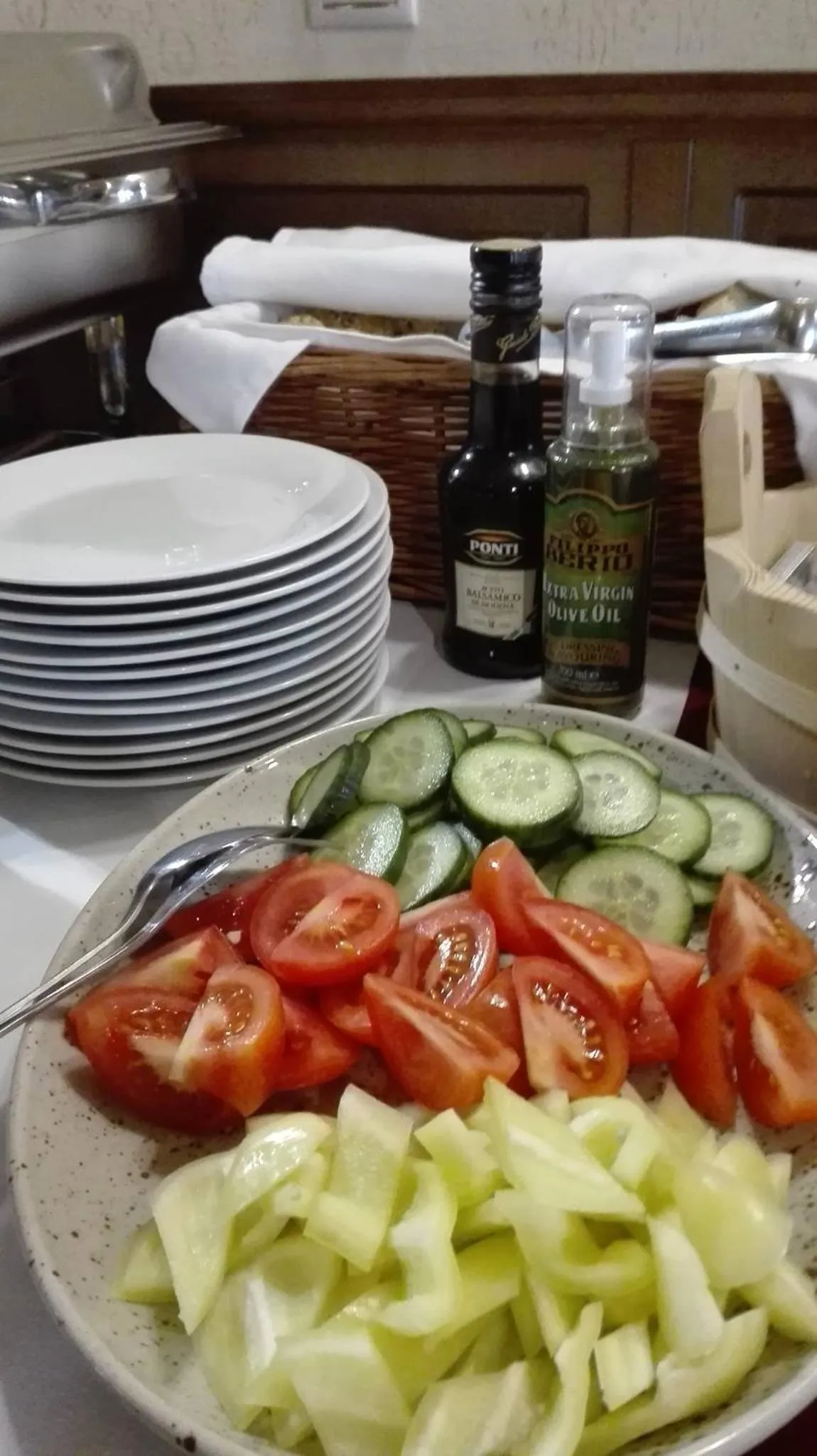 Buffet breakfast in Hotel Bristol