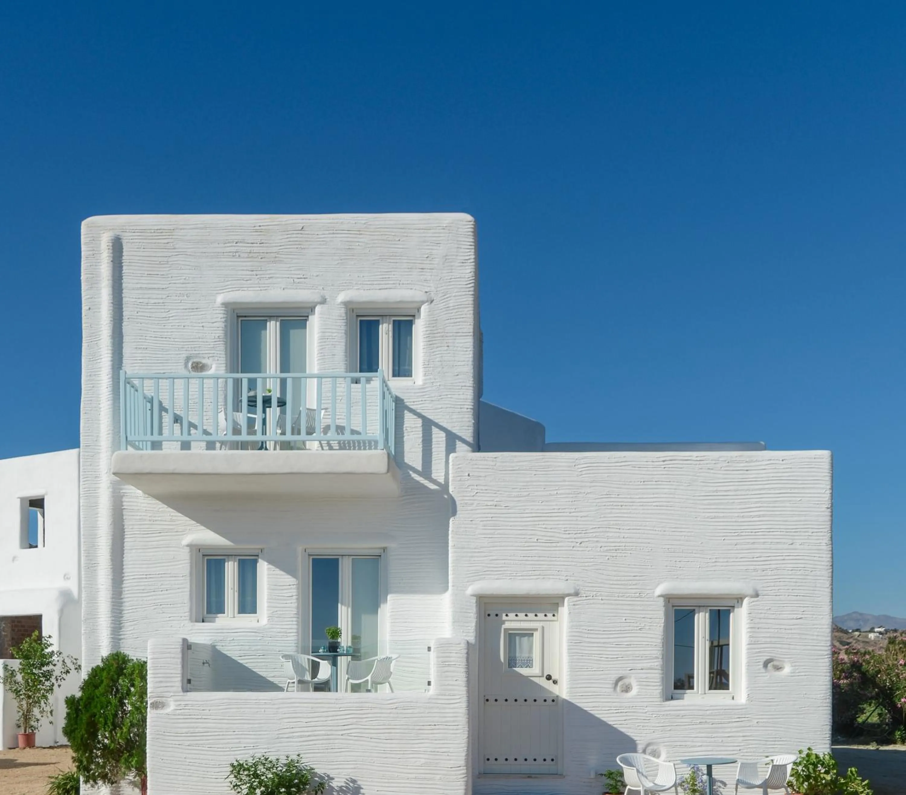 Property building in Naxos Island Escape Suites
