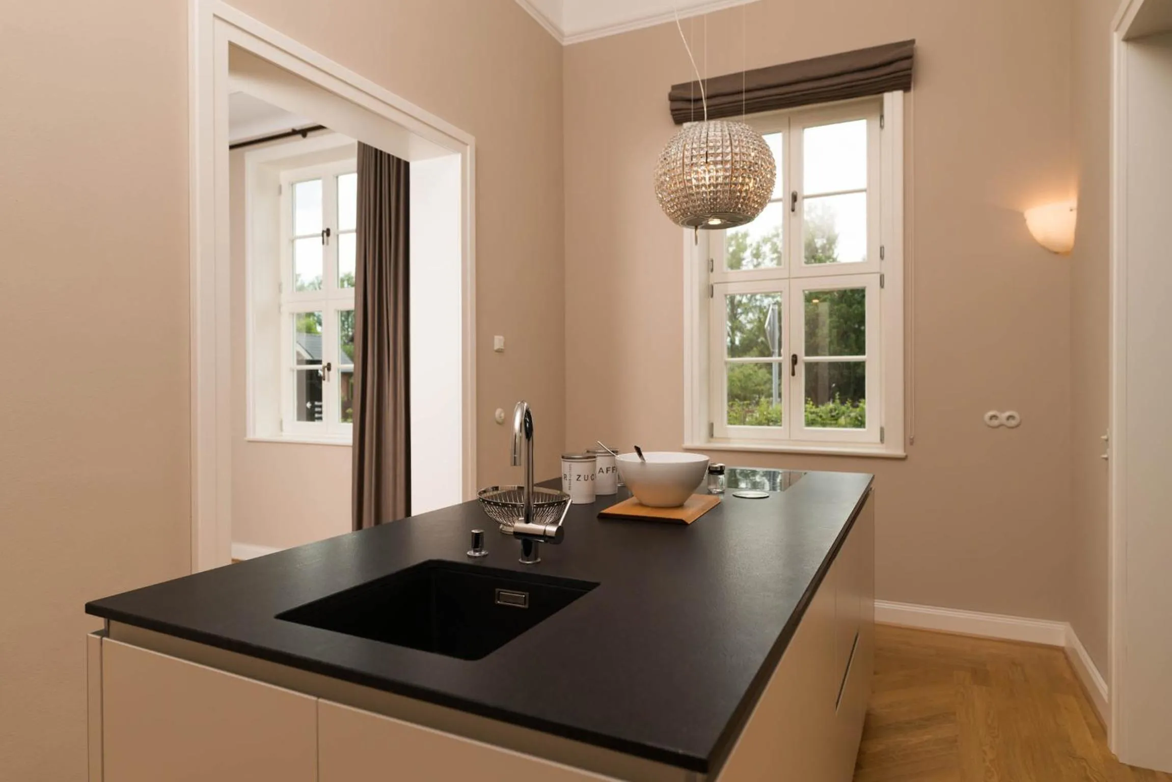 Kitchen or kitchenette in Schloss Beuchow
