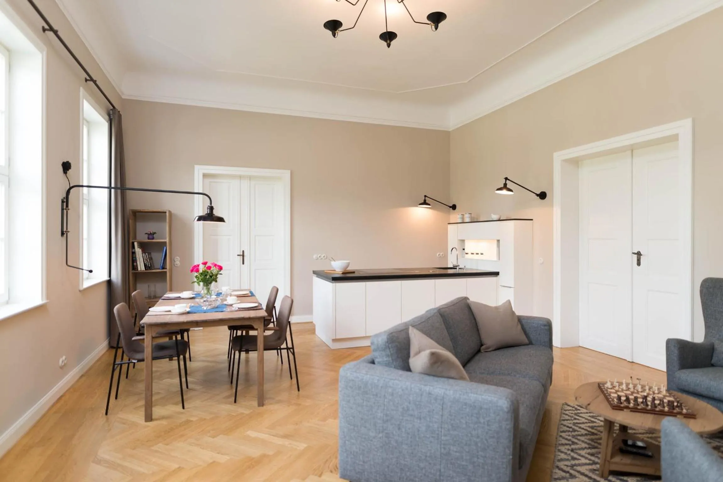 Kitchen or kitchenette in Schloss Beuchow